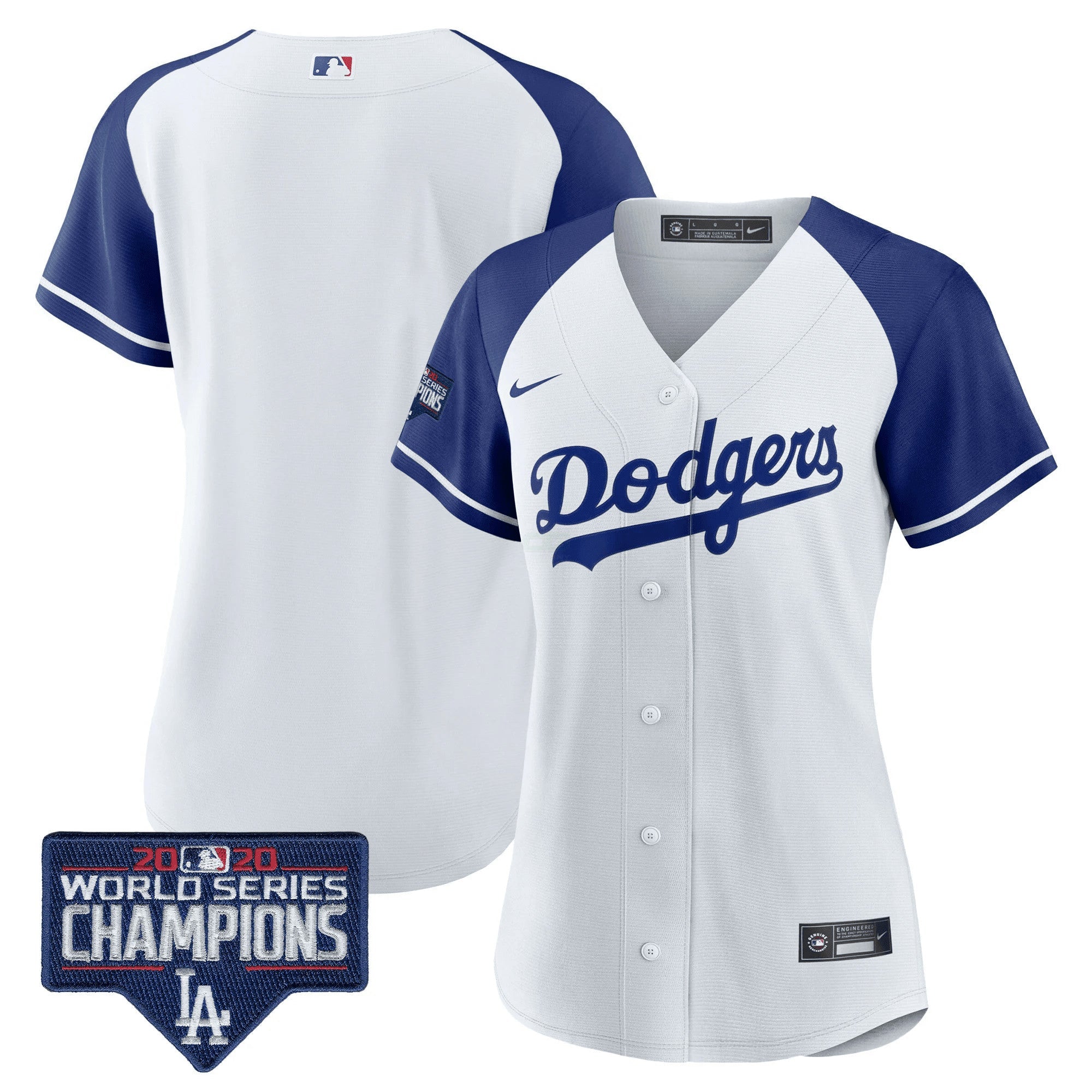 Camisa MLB Women’s World Series Champions Patch Jersey