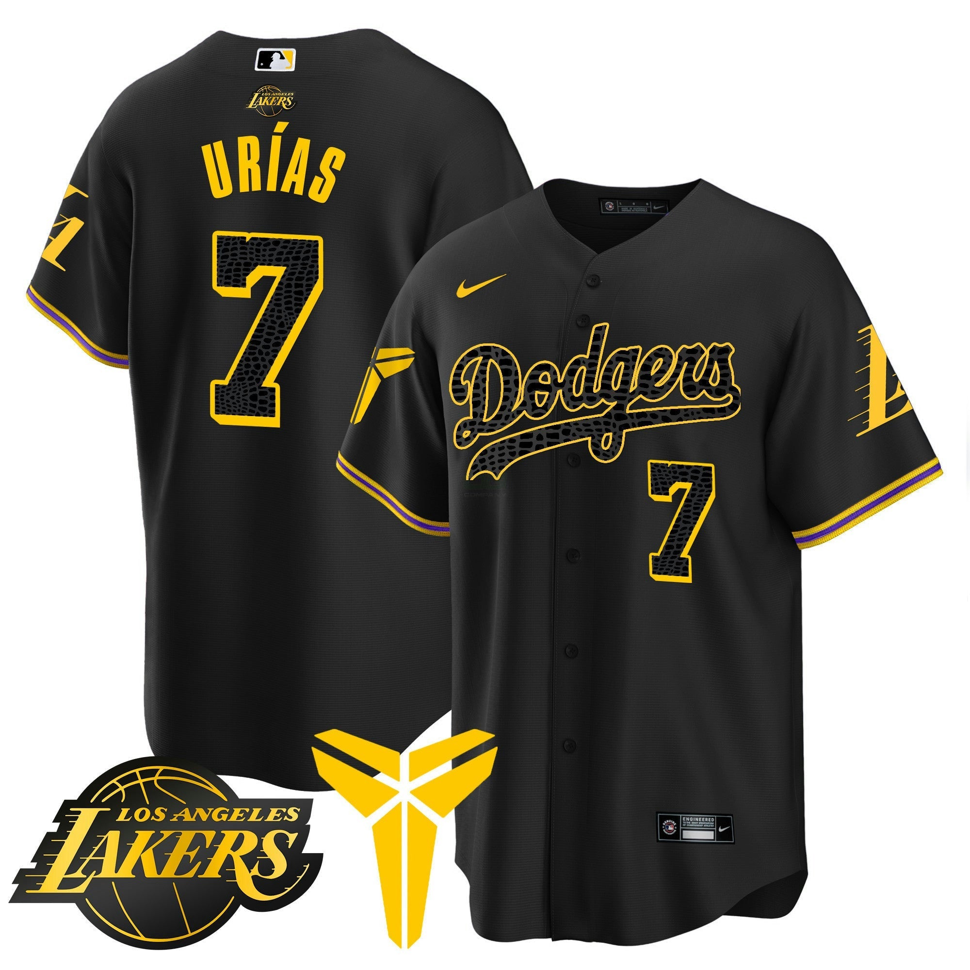 Camisa MLB Youth’s Cool Base Mamba Jersey V2