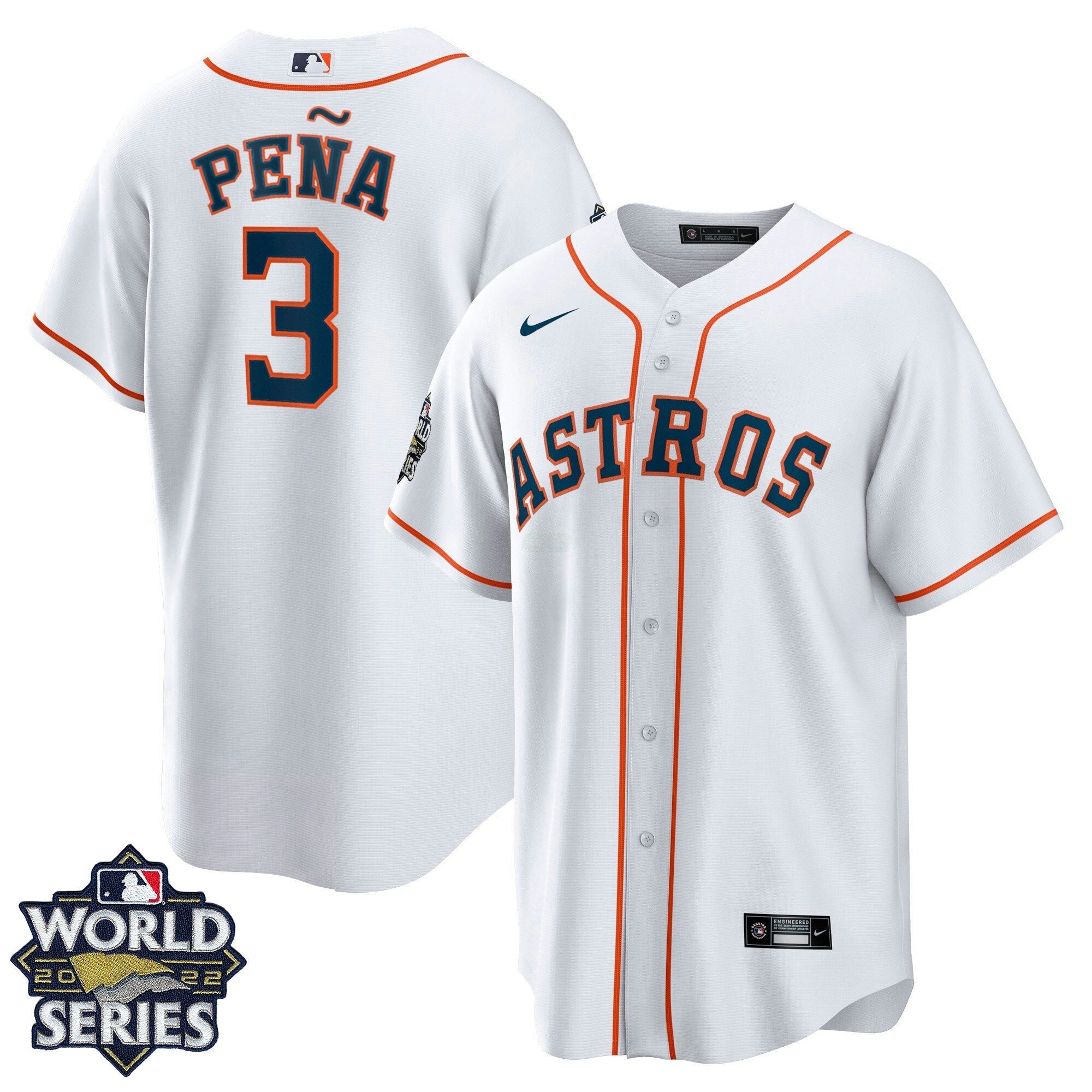 Camisa MLB Youth’s Houston 2022 World Series Player Jersey