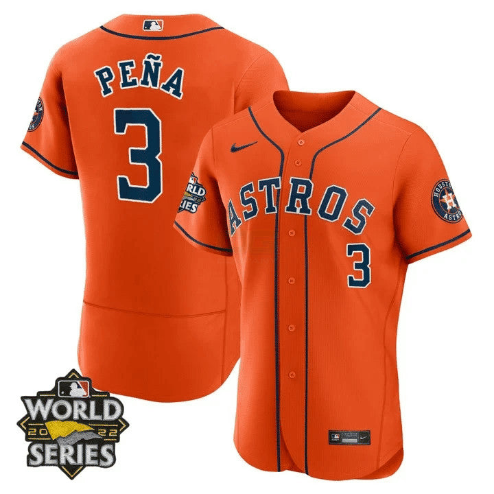 Camisa MLB Youth’s Houston Alternativa 2022 World Series Player Jersey