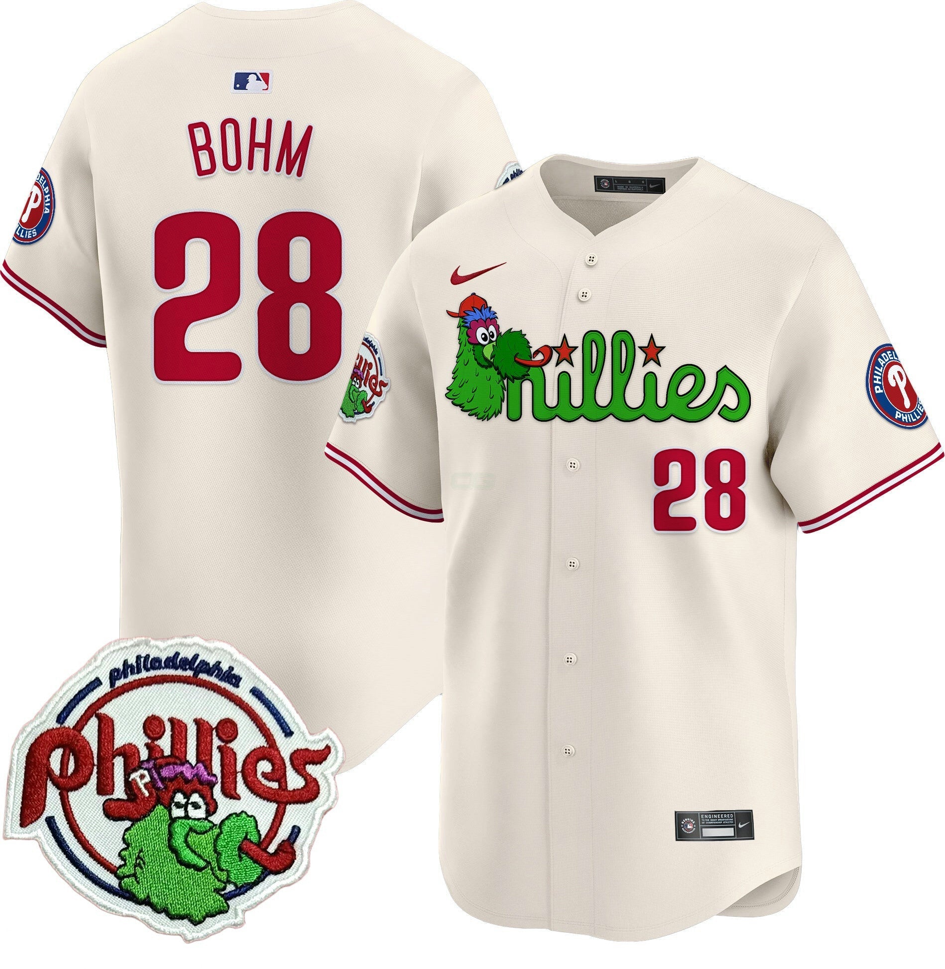 Camisa MLB Youth’s Phanatic Patch Vapor Premier Limited Jersey V3