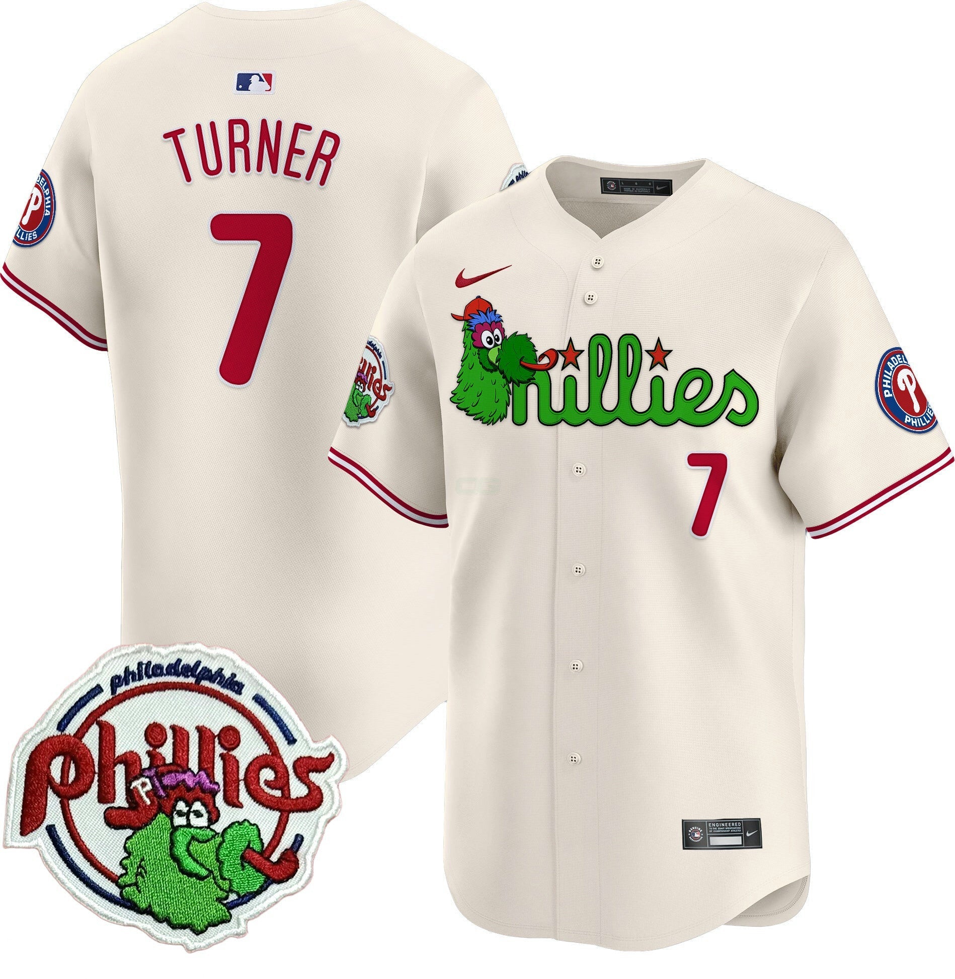 Camisa MLB Youth’s Phanatic Patch Vapor Premier Limited Jersey V3