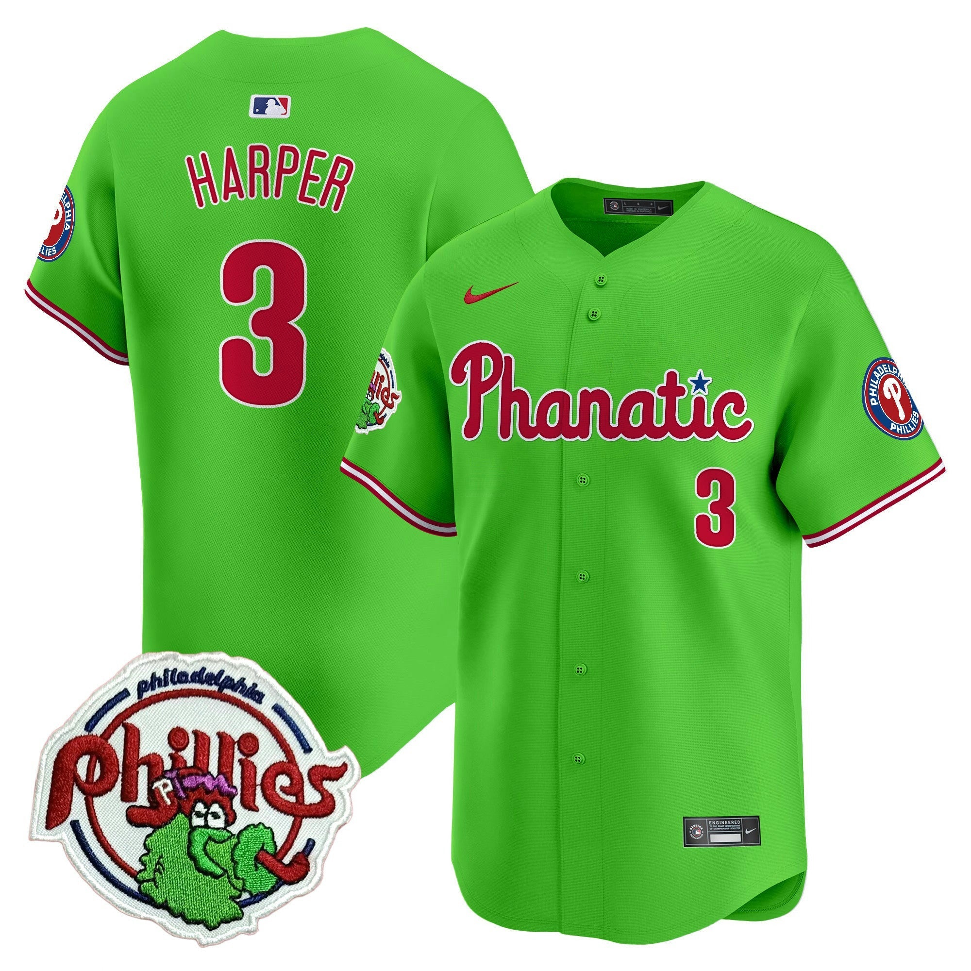 Camisa MLB Youth’s Phanatic Patch Vapor Premier Limited Jersey