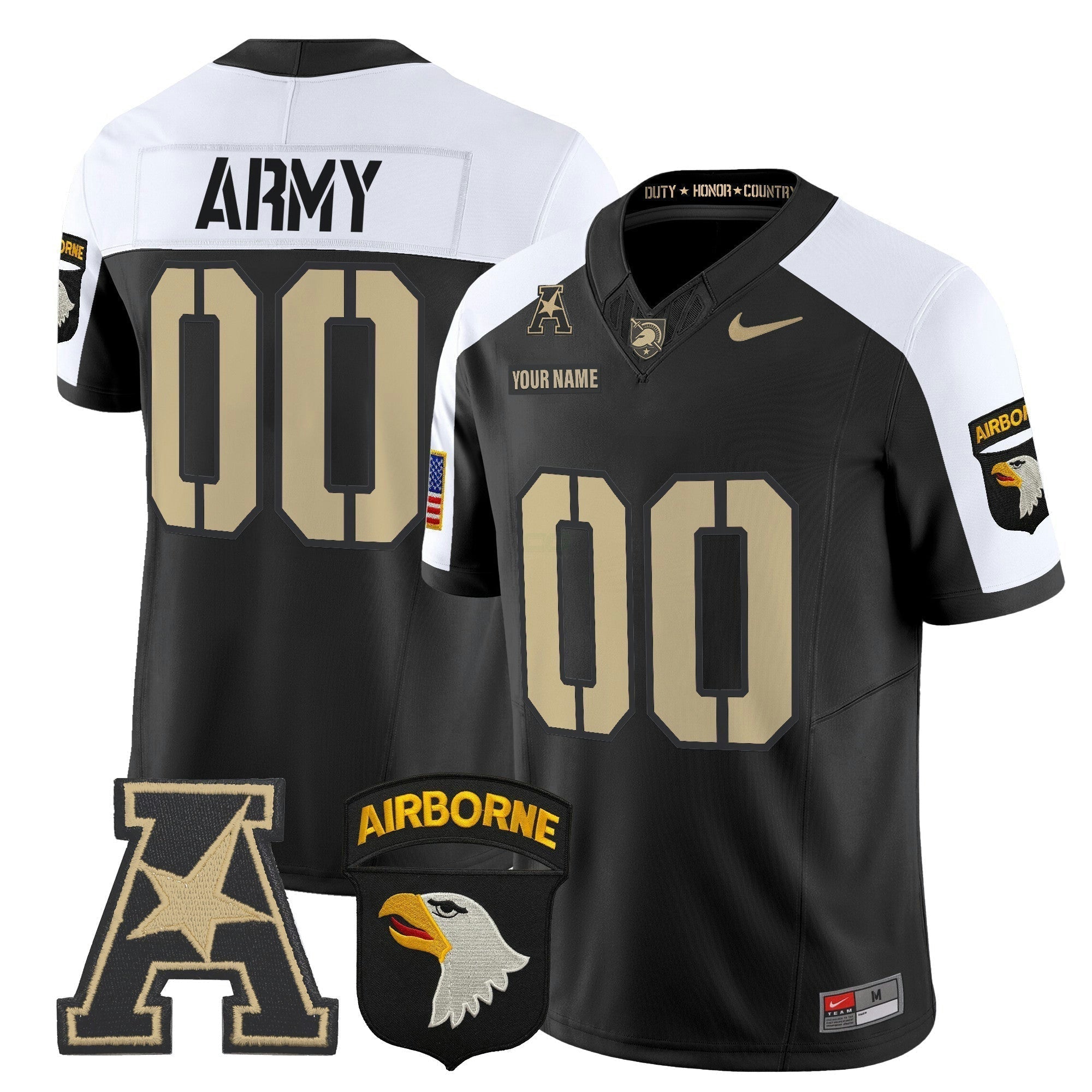 Camisa NCAA 101st Airborne Division Patch 2024 Vapor Limited Jersey V2