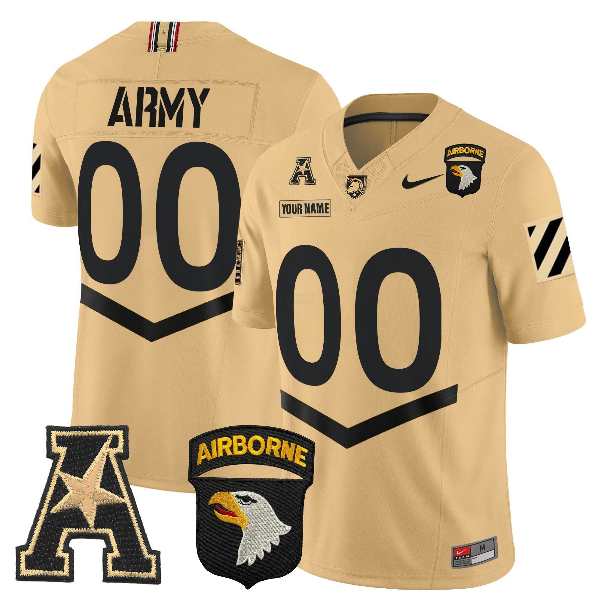 Camisa NCAA 101st Airborne Division Patch 2024 Vapor Limited Jersey V3