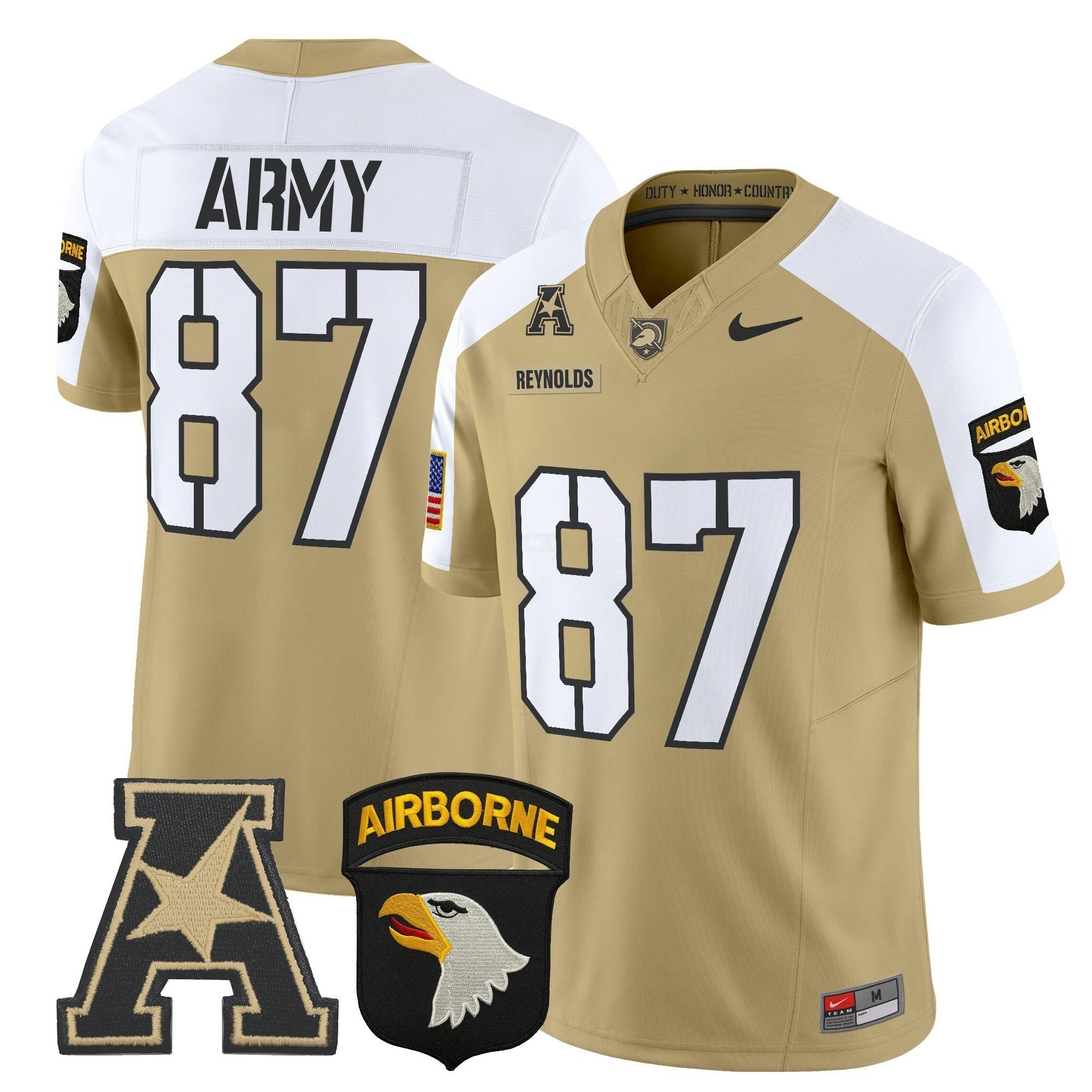 Camisa NCAA 101st Airborne Division Patch 2024 Vapor Limited Jersey V2