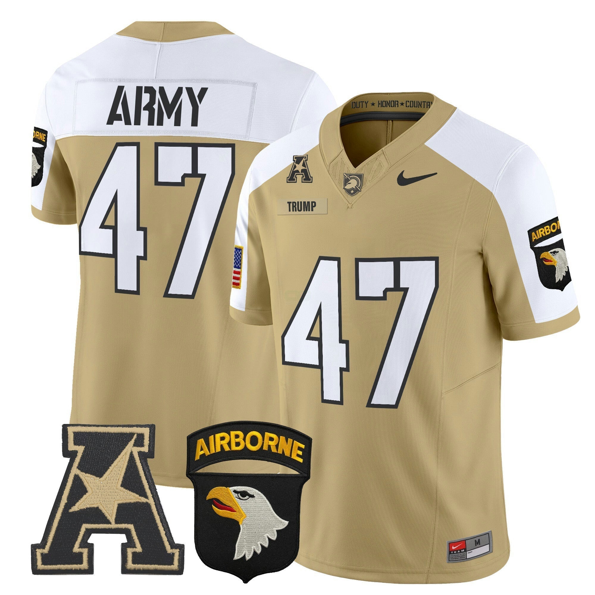 Camisa NCAA 101st Airborne Division Patch 2024 Vapor Limited Jersey V2