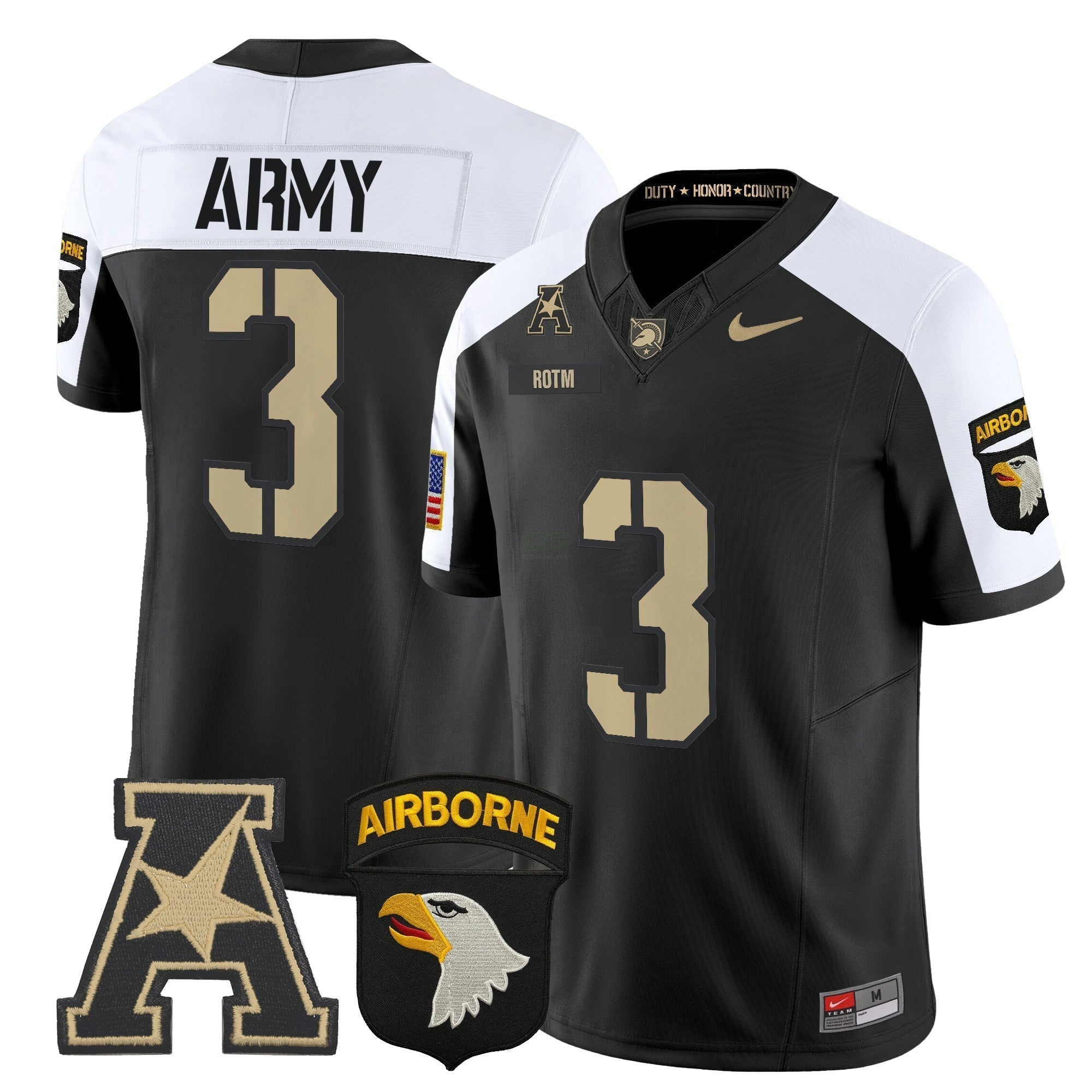 Camisa NCAA 101st Airborne Division Patch 2024 Vapor Limited Jersey V2