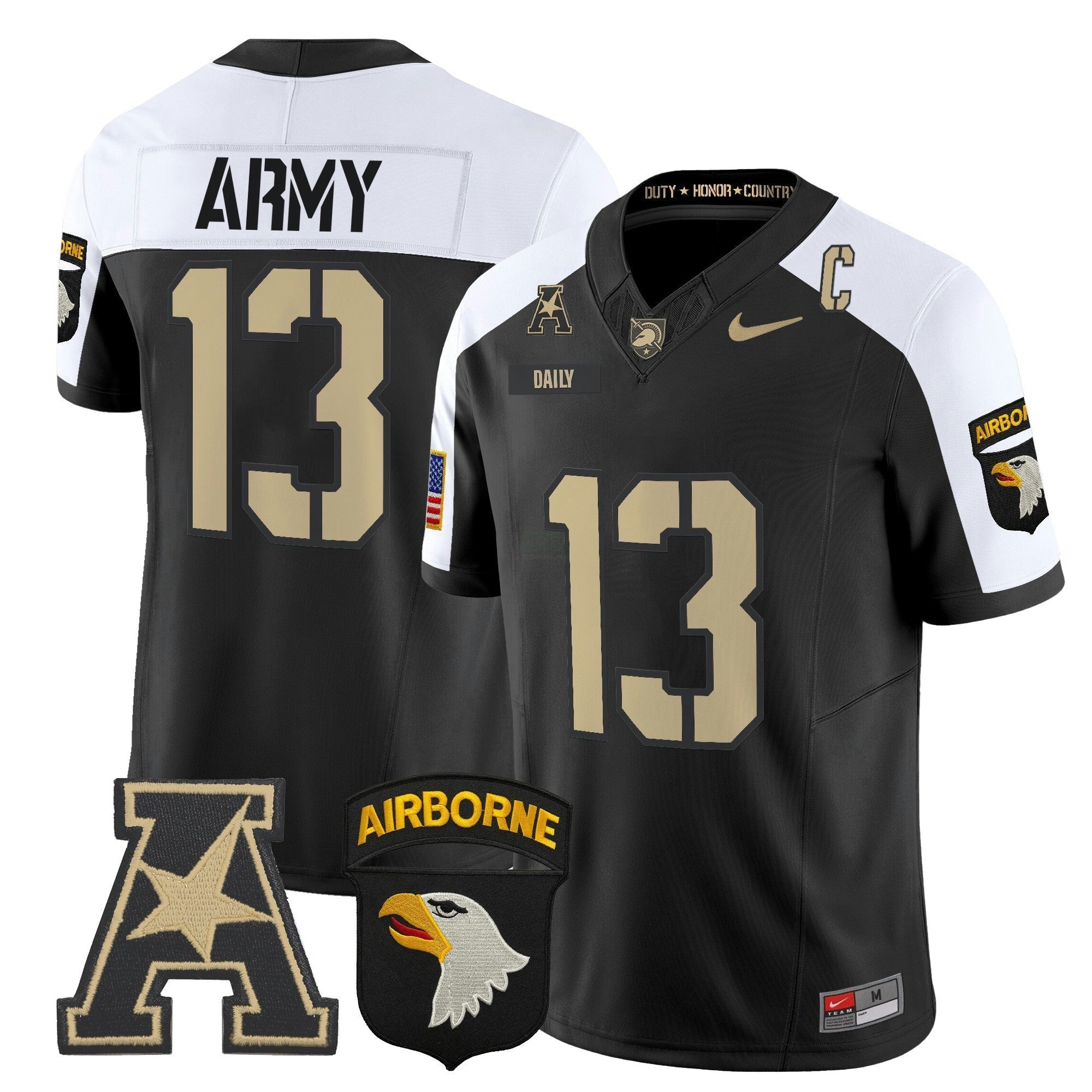 Camisa NCAA 101st Airborne Division Patch 2024 Vapor Limited Jersey V2
