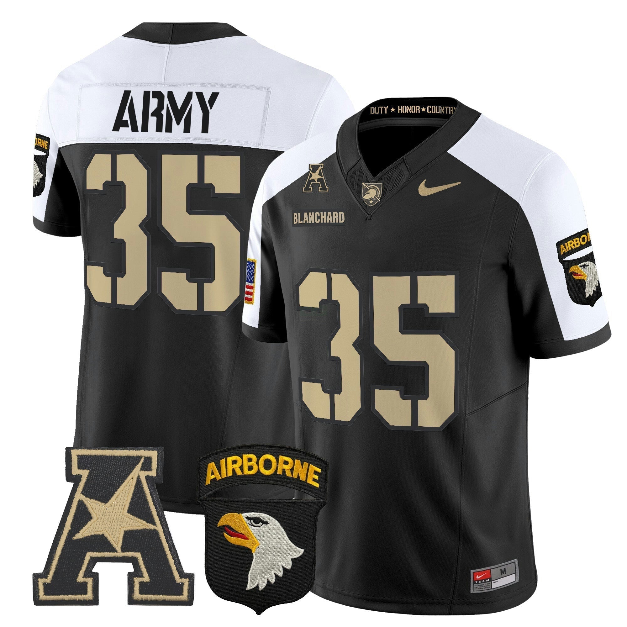 Camisa NCAA 101st Airborne Division Patch 2024 Vapor Limited Jersey V2