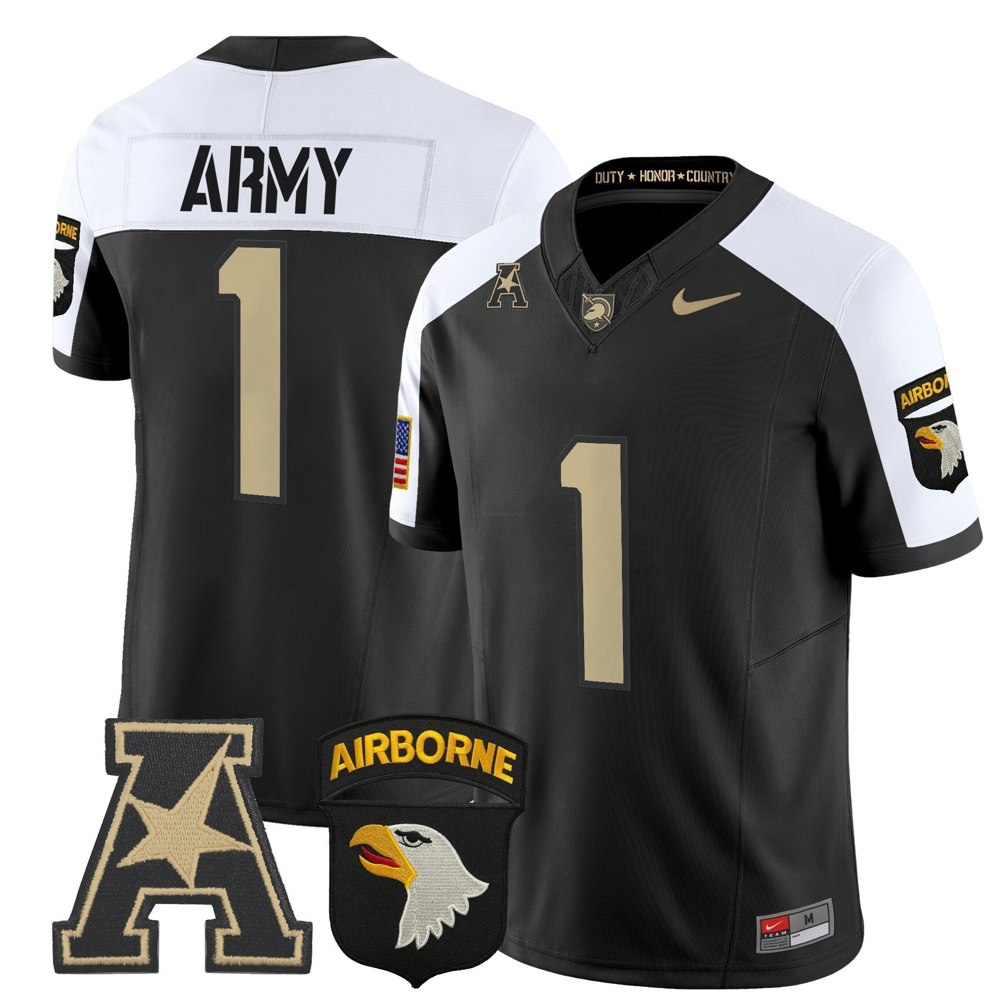 Camisa NCAA 101st Airborne Division Patch 2024 Vapor Limited Jersey V2