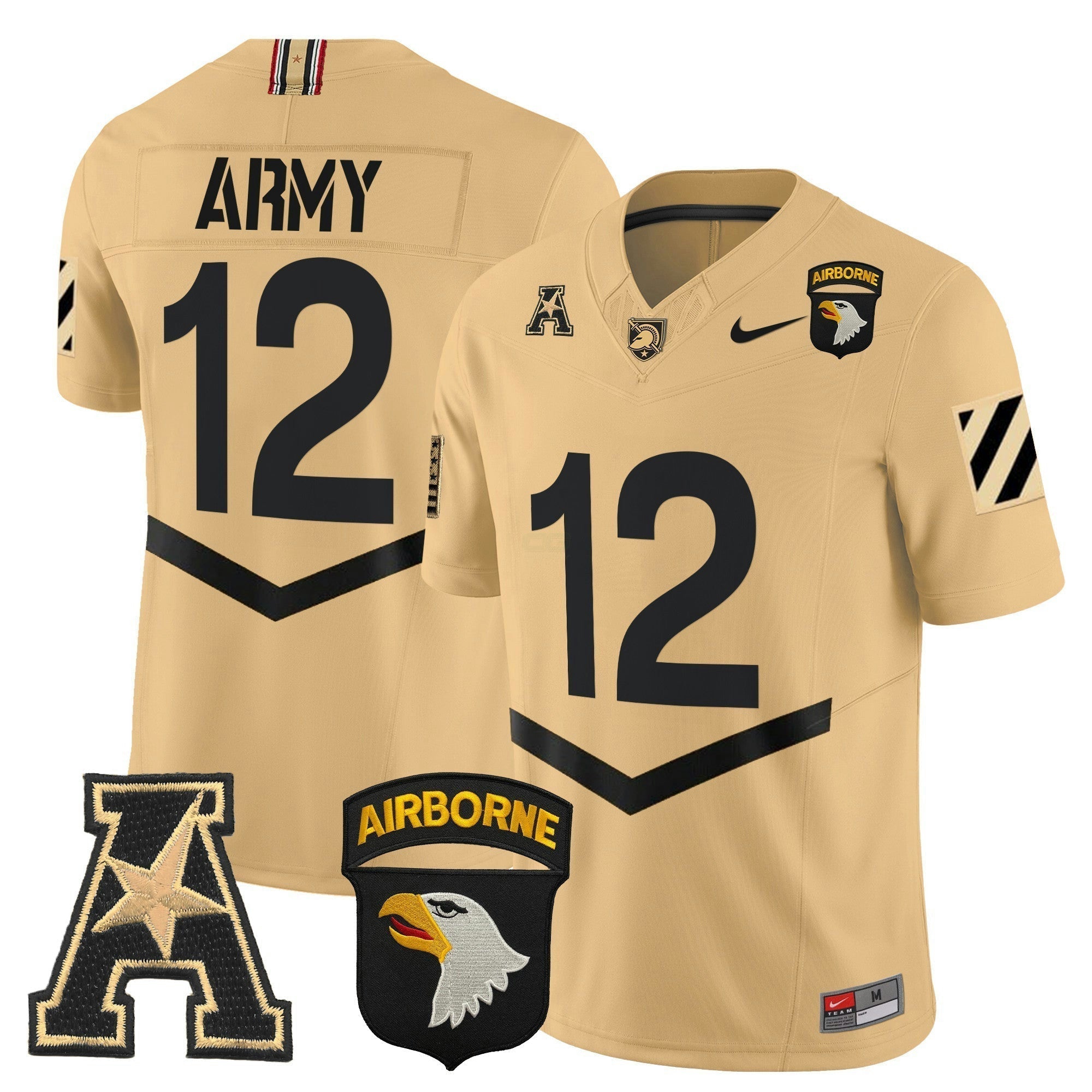 Camisa NCAA 101st Airborne Division Patch 2024 Vapor Limited Jersey V3