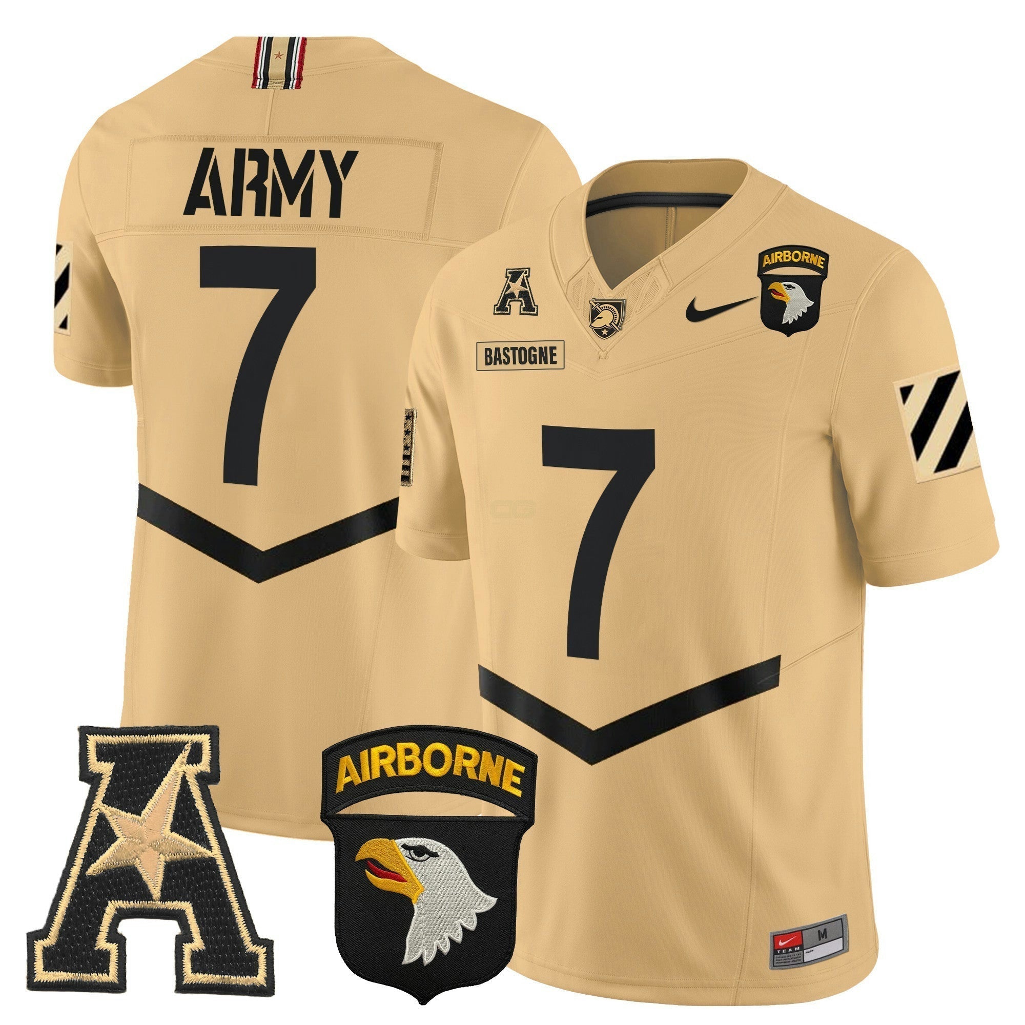 Camisa NCAA 101st Airborne Division Patch 2024 Vapor Limited Jersey V3
