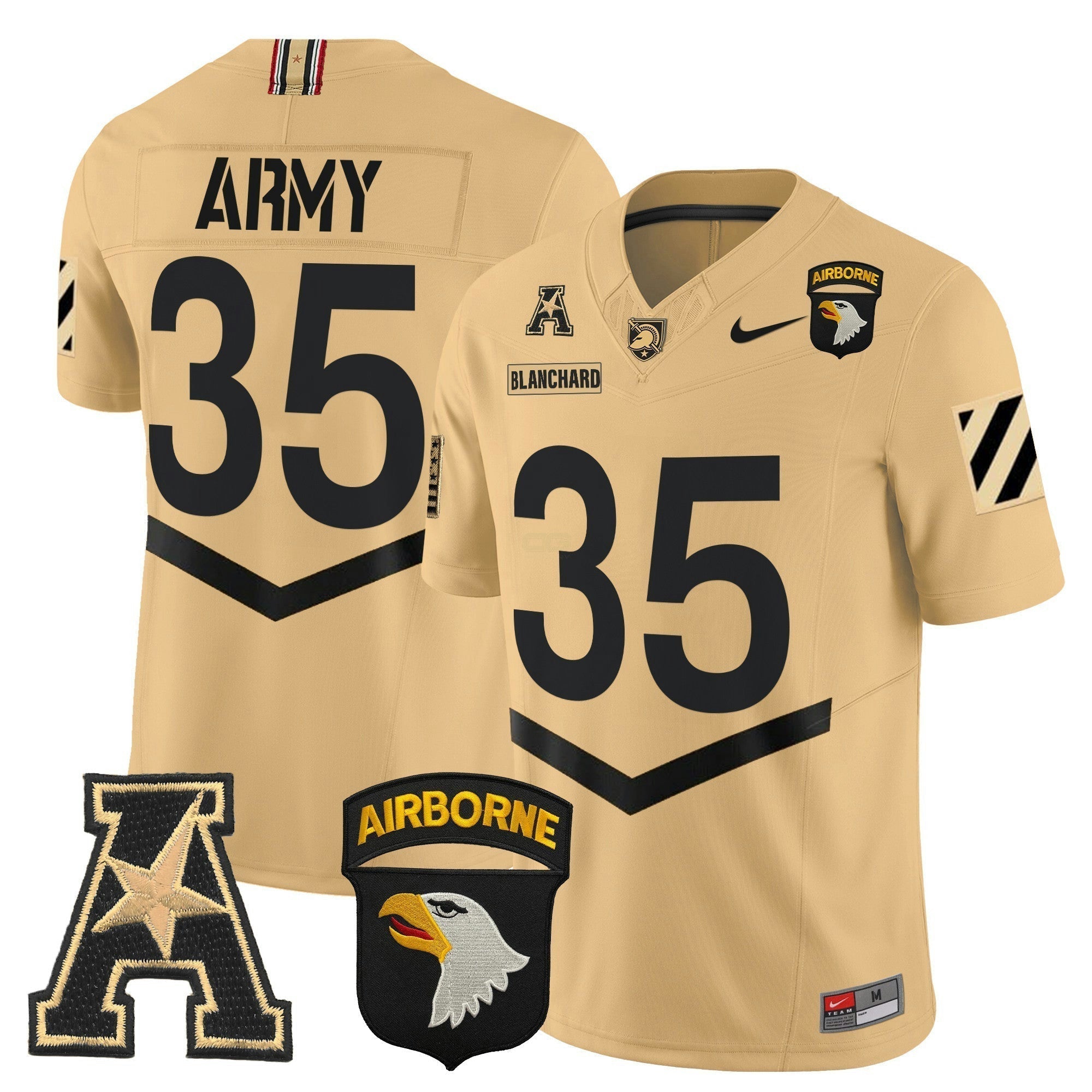 Camisa NCAA 101st Airborne Division Patch 2024 Vapor Limited Jersey V3