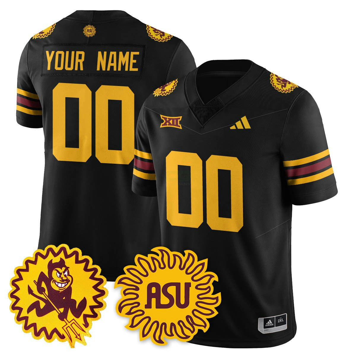 Camisa NCAA 1975 Throwback Custom Uniform