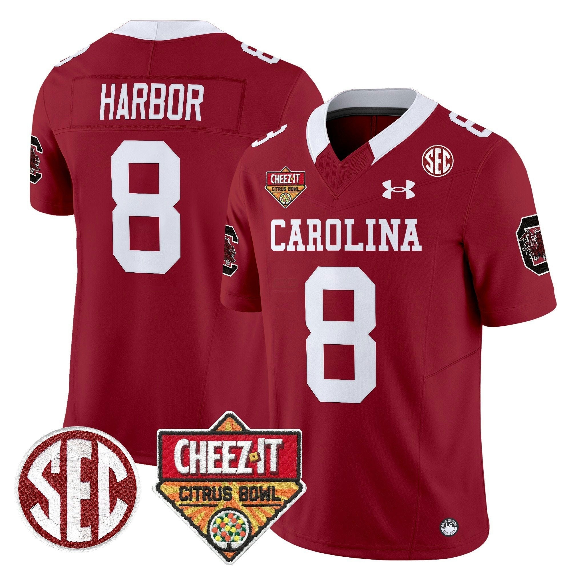 Camisa NCAA 1980 Throwback Cheez-It Citrus Bowl Patch Vapor Limited Jersey