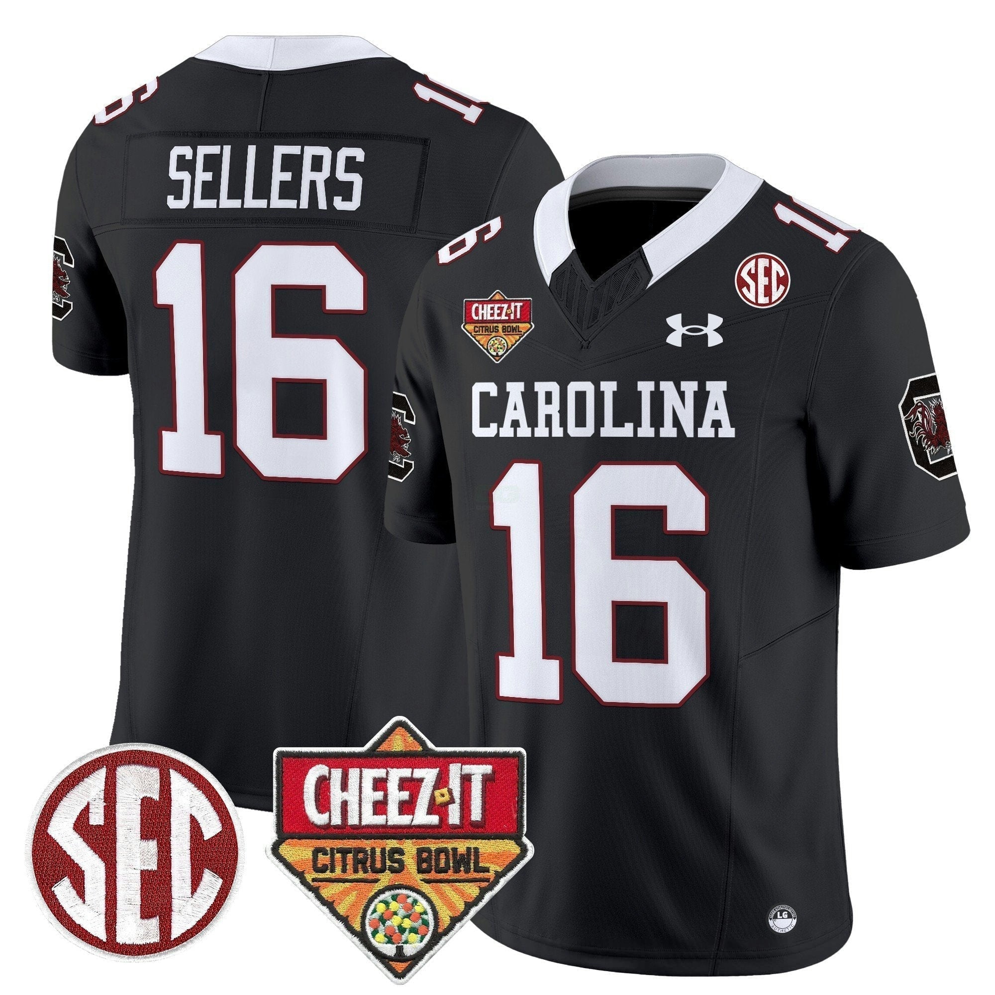 Camisa NCAA 1980 Throwback Cheez-It Citrus Bowl Patch Vapor Limited Jersey