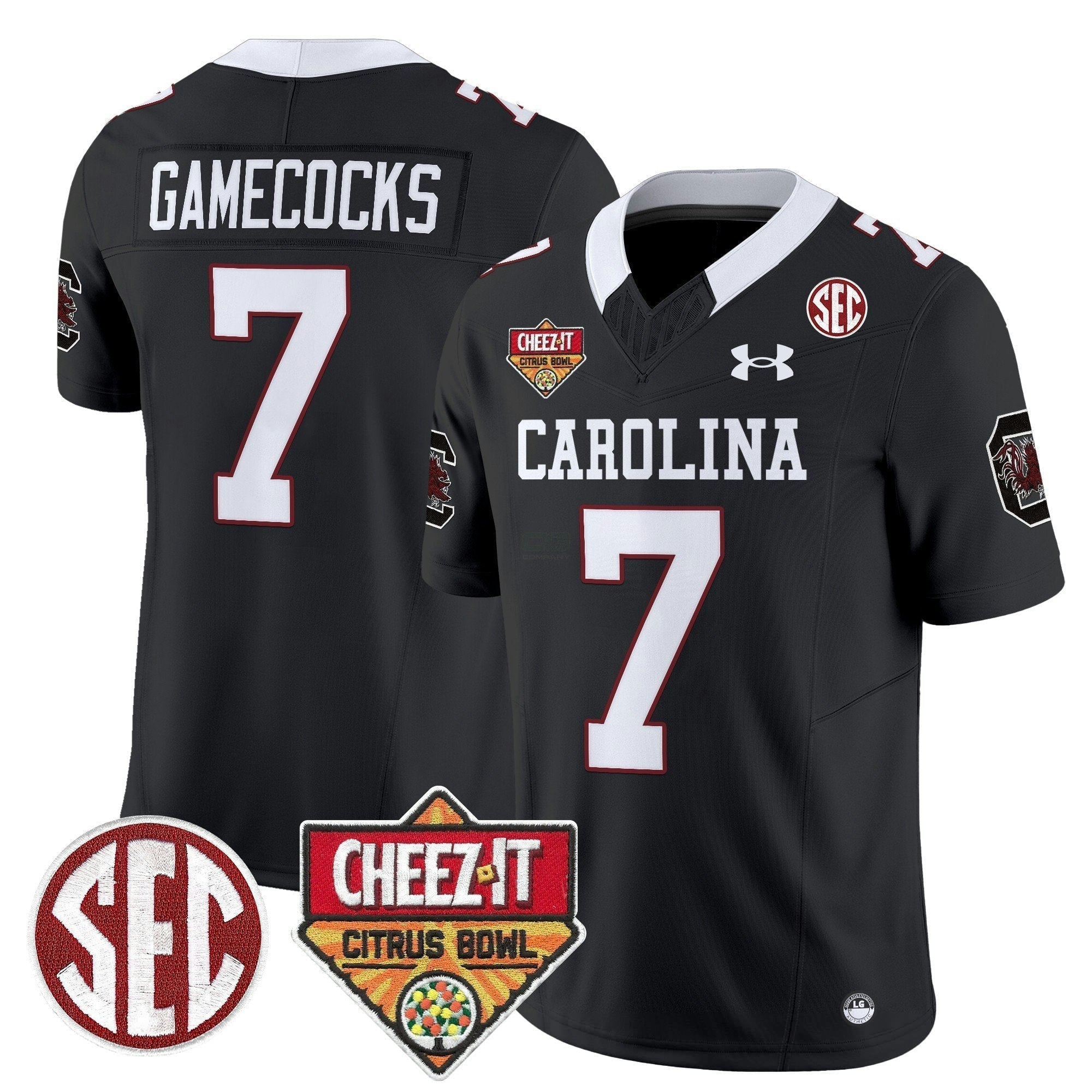 Camisa NCAA 1980 Throwback Cheez-It Citrus Bowl Patch Vapor Limited Jersey