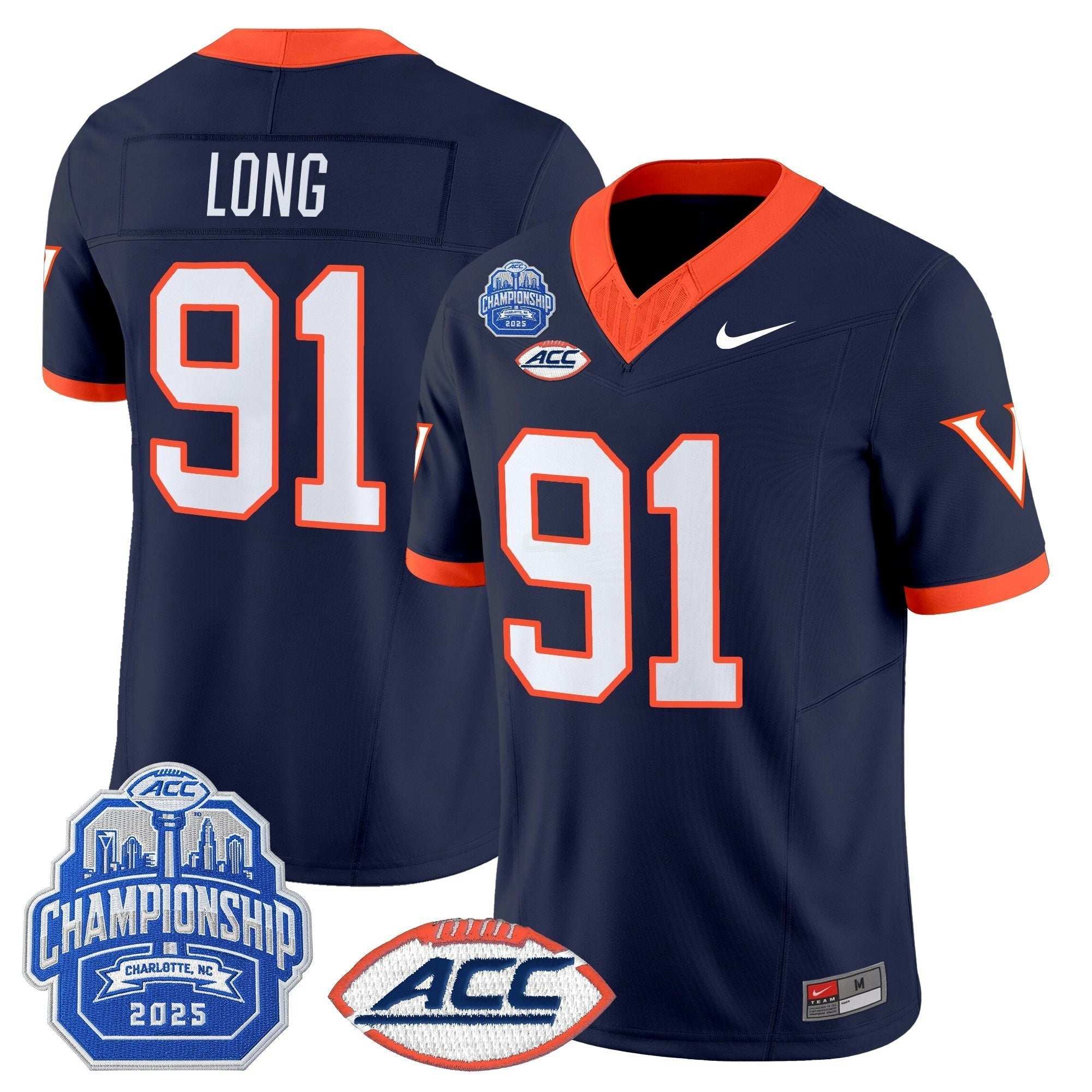 Camisa NCAA 1995 Throwbacks Vapor Limited Jersey - 2025 ACC Championship Patch