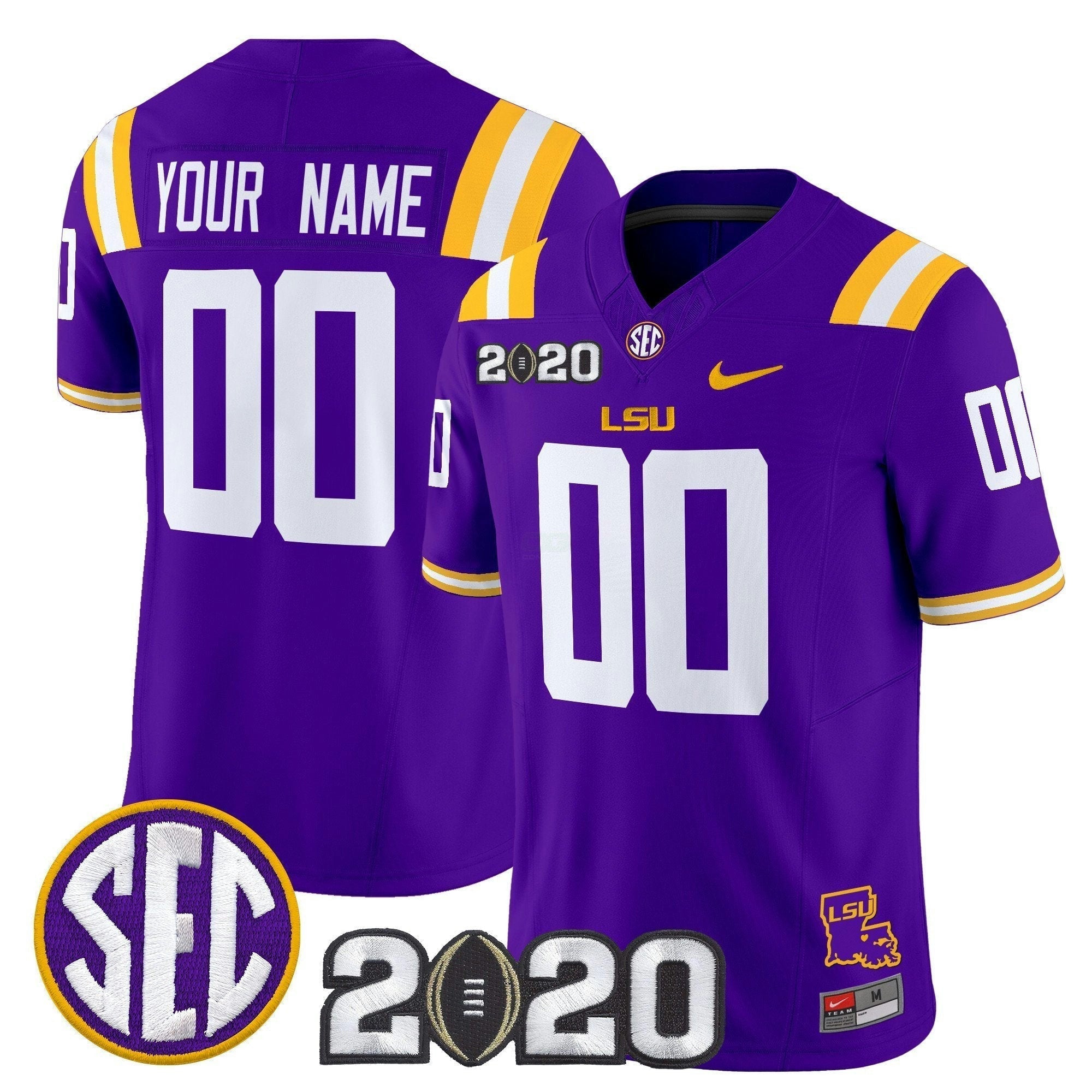 Camisa NCAA 2020 National Champions Vapor Limited Jersey