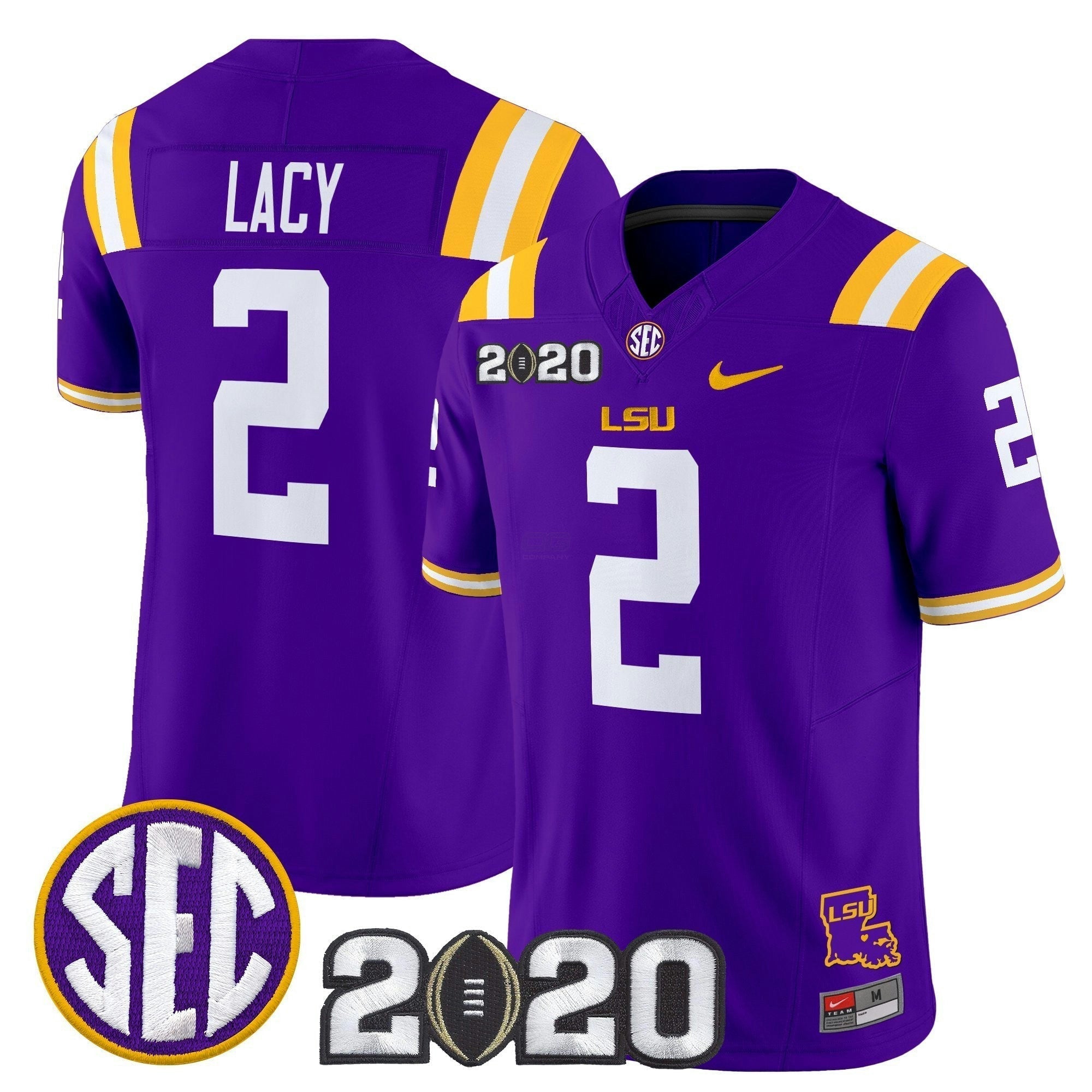 Camisa NCAA 2020 National Champions Vapor Limited Jersey