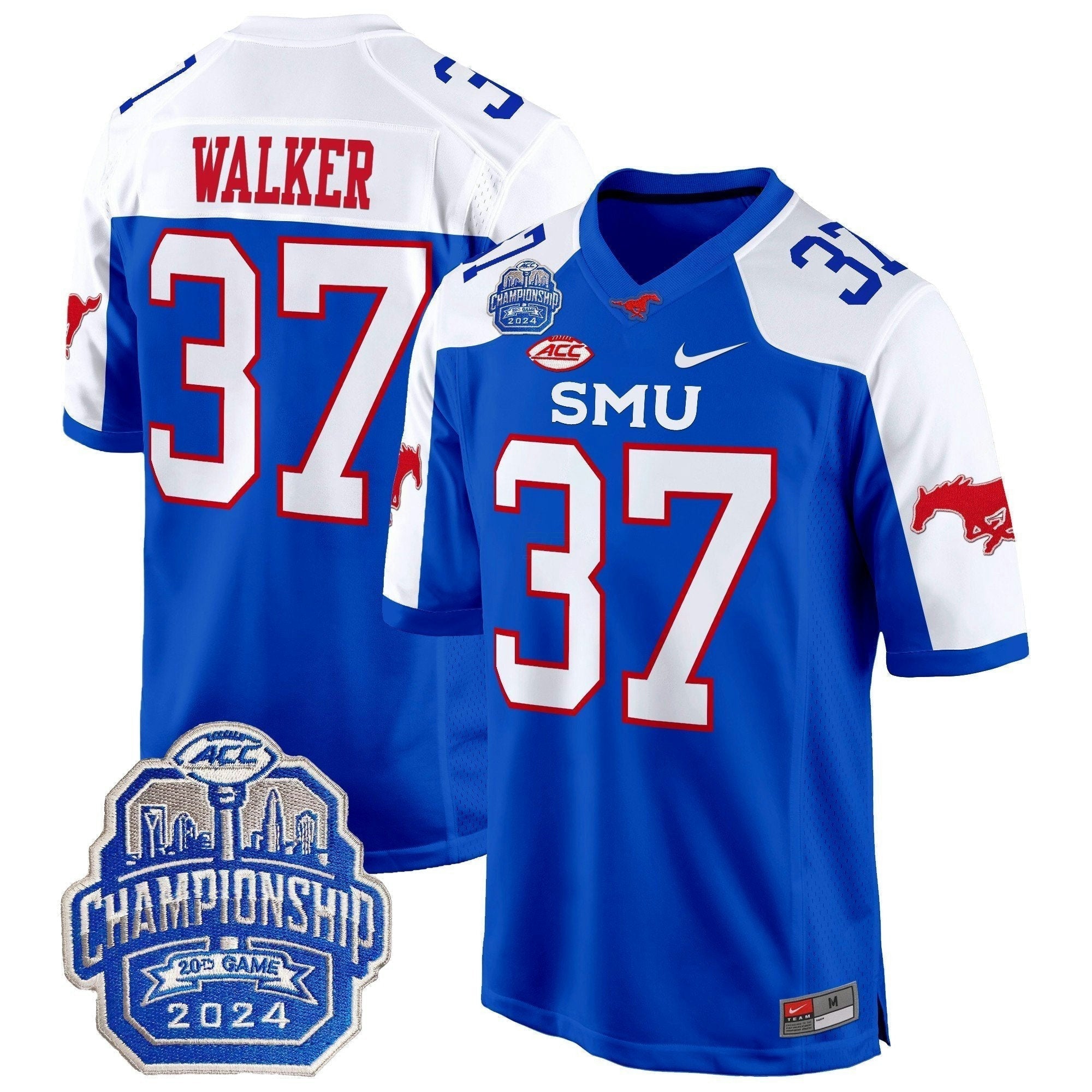 Camisa NCAA 2024 ACC Championship Patch Game Jersey