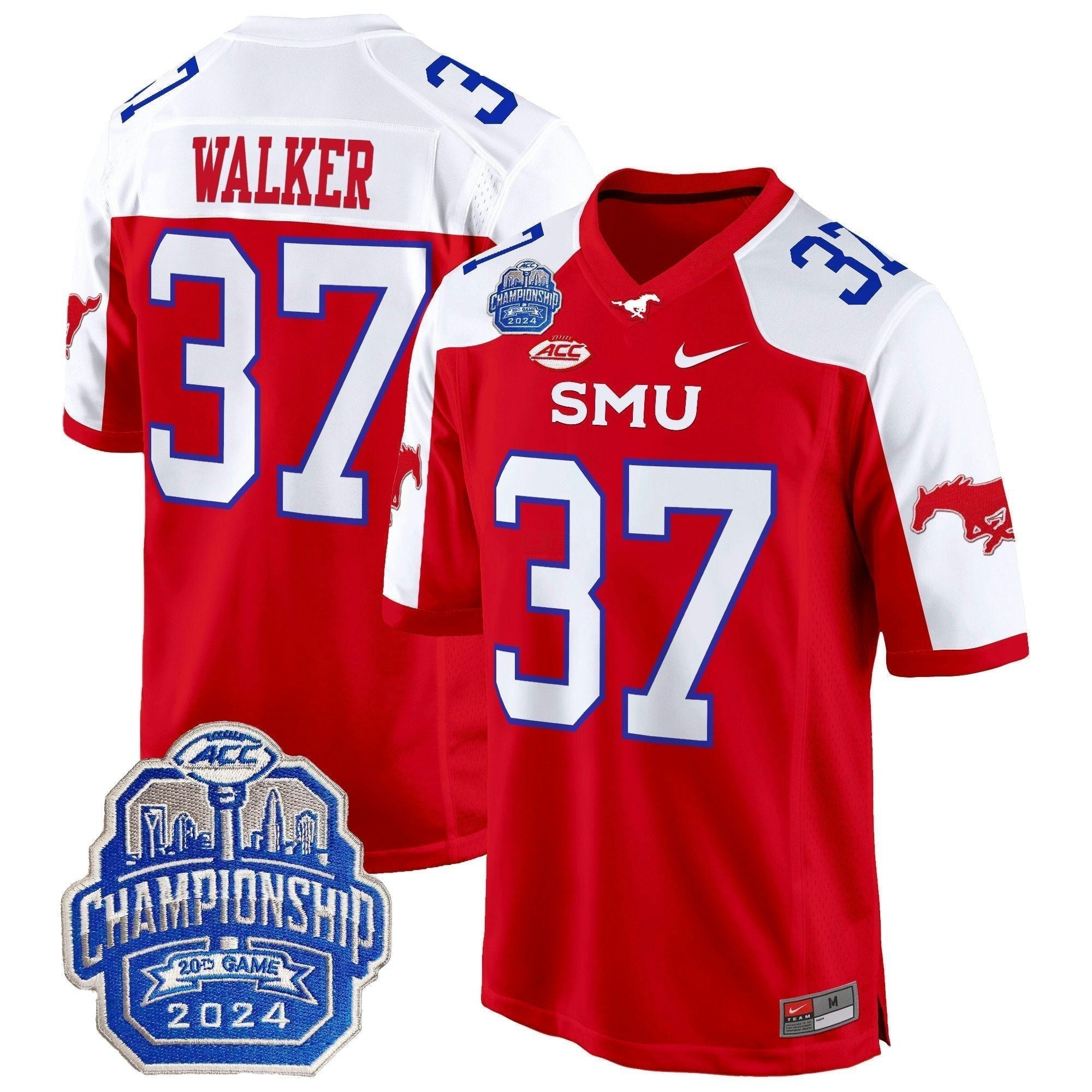 Camisa NCAA 2024 ACC Championship Patch Game Jersey