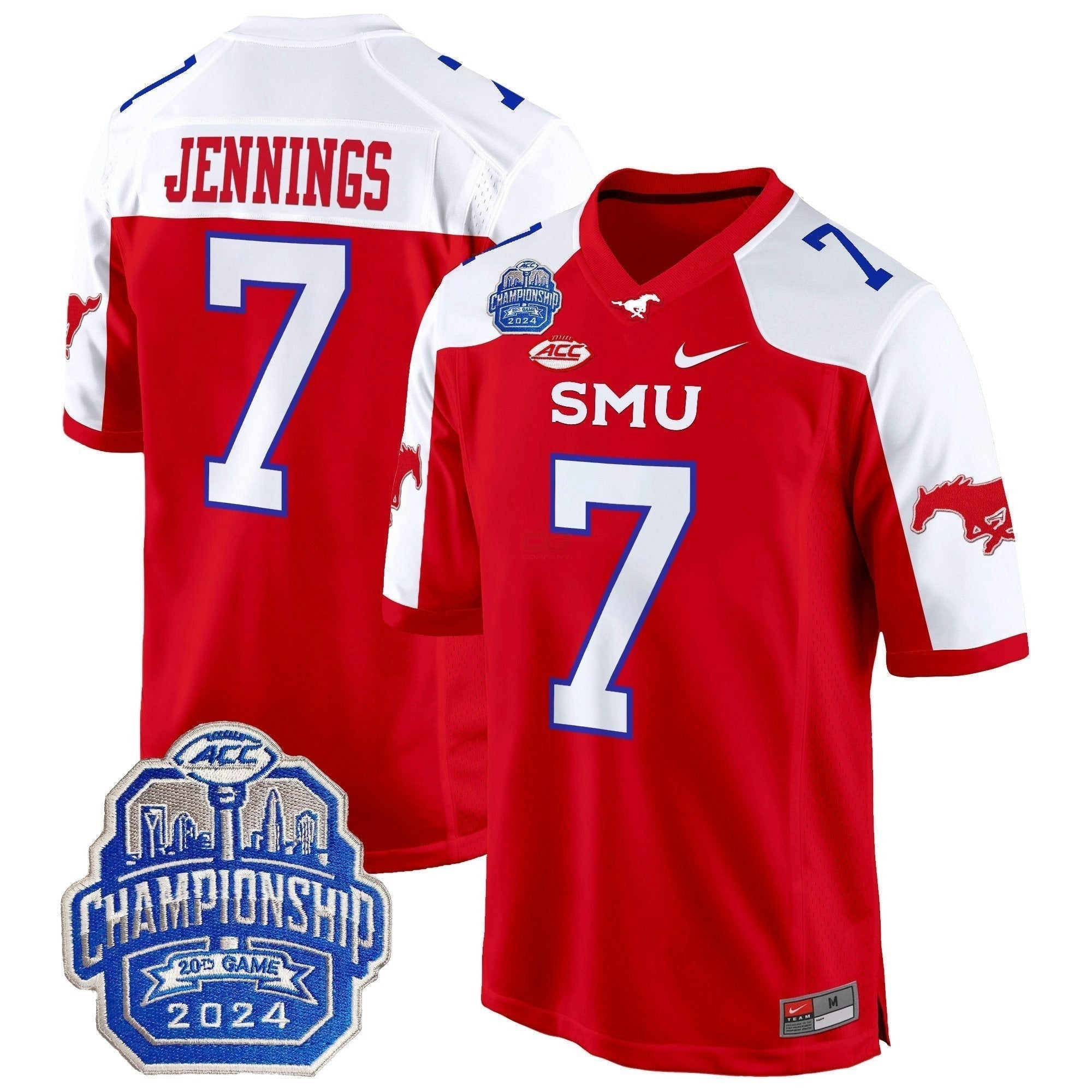 Camisa NCAA 2024 ACC Championship Patch Game Jersey