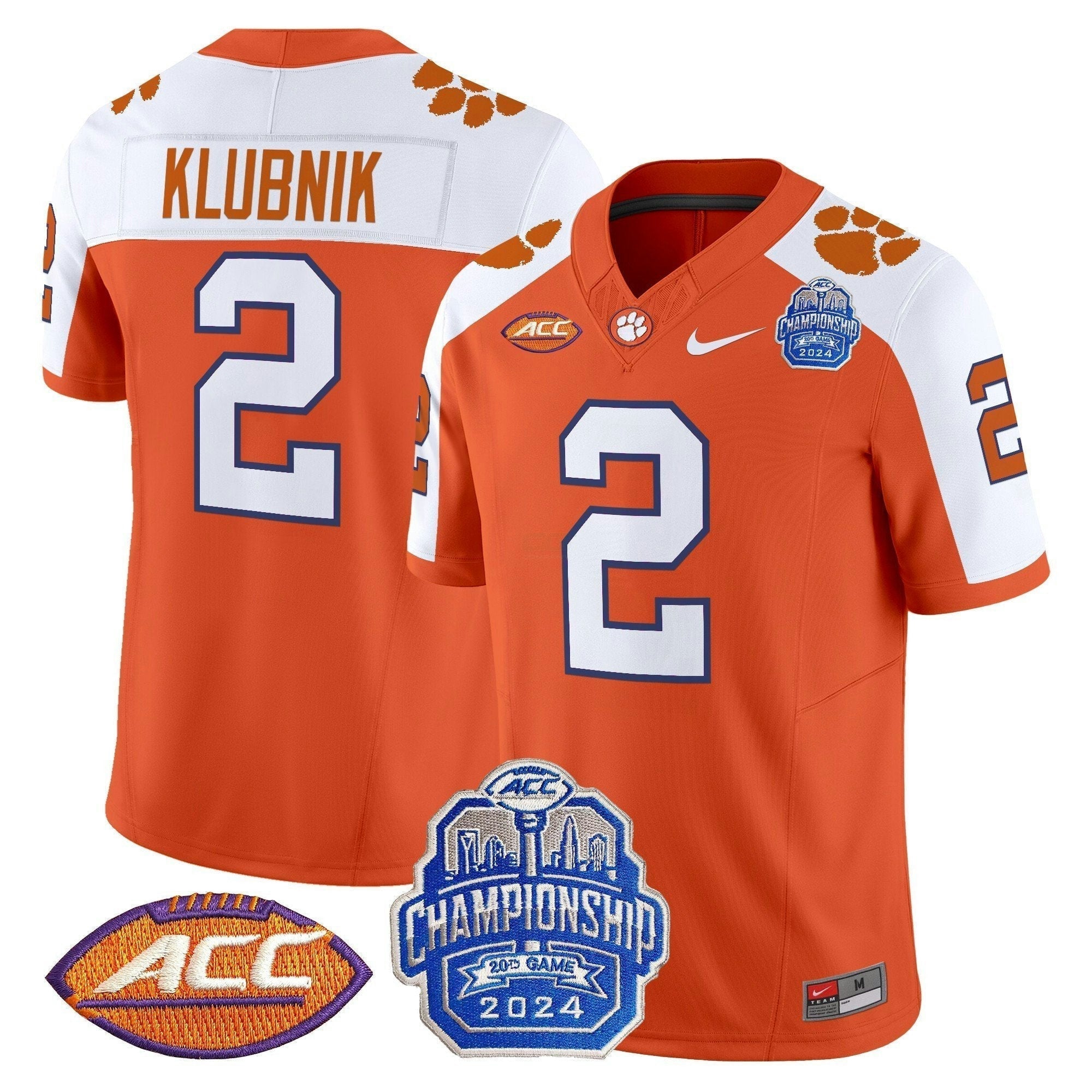 Camisa NCAA 2024 ACC Championship Patch Vapor Limited Jersey