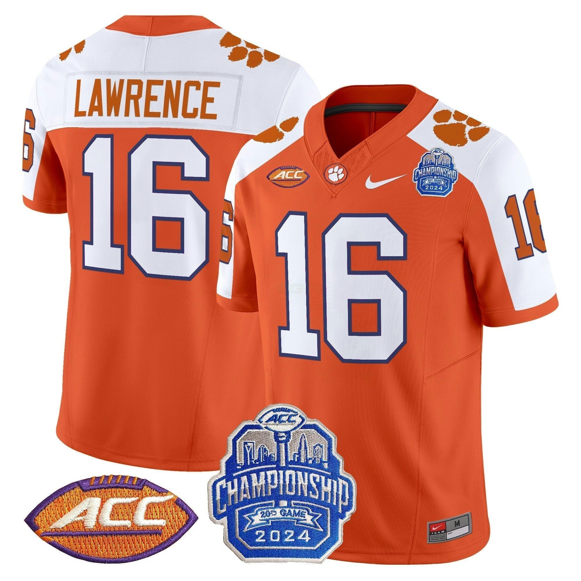 Camisa NCAA 2024 ACC Championship Patch Vapor Limited Jersey