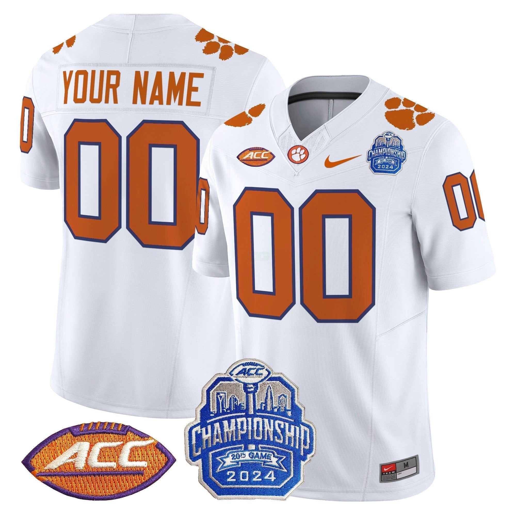 Camisa NCAA 2024 ACC Championship Patch Vapor Limited Jersey
