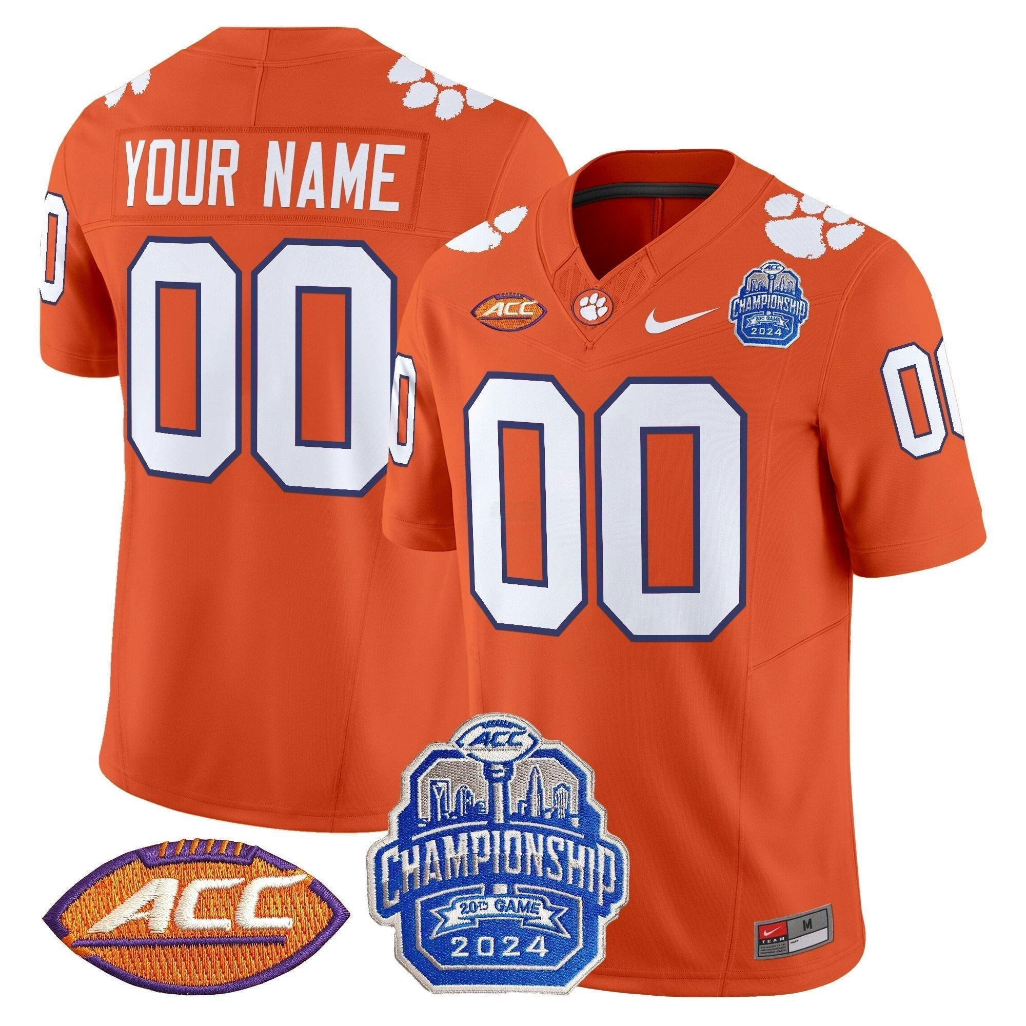 Camisa NCAA 2024 ACC Championship Patch Vapor Limited Jersey