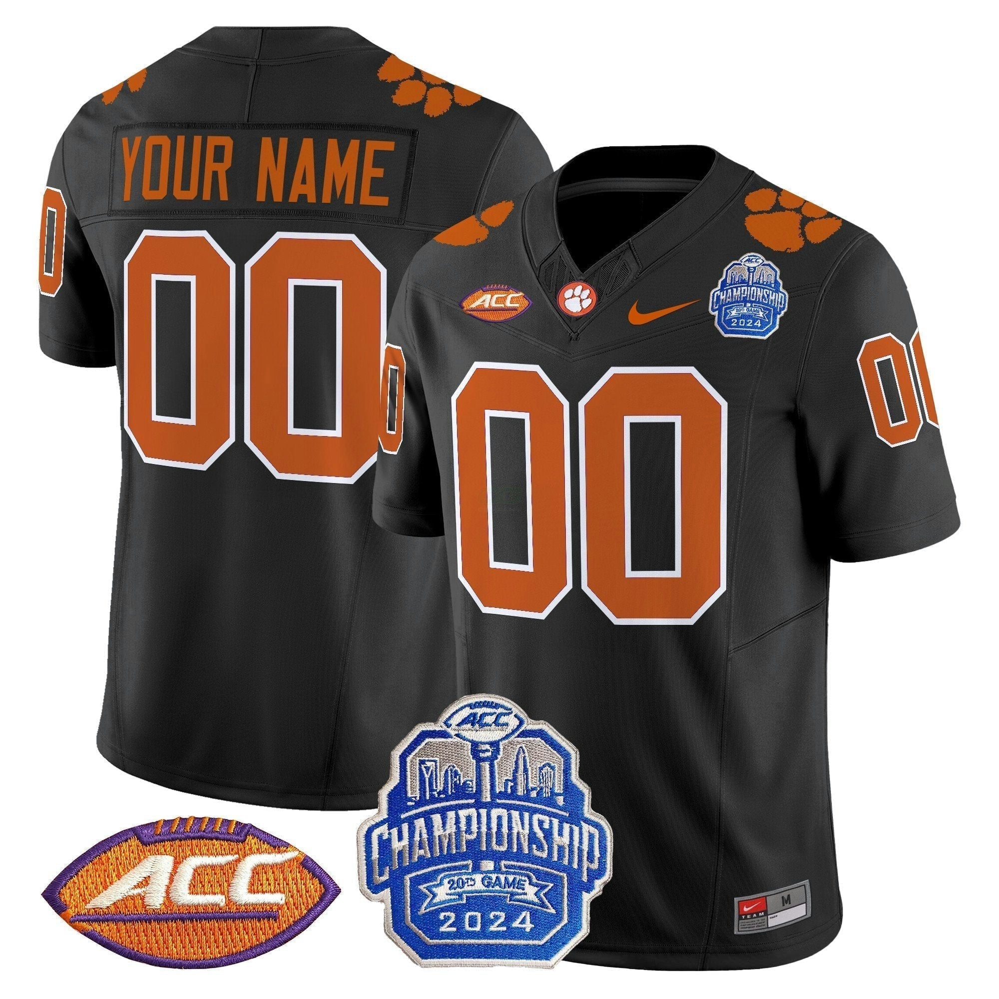 Camisa NCAA 2024 ACC Championship Patch Vapor Limited Jersey