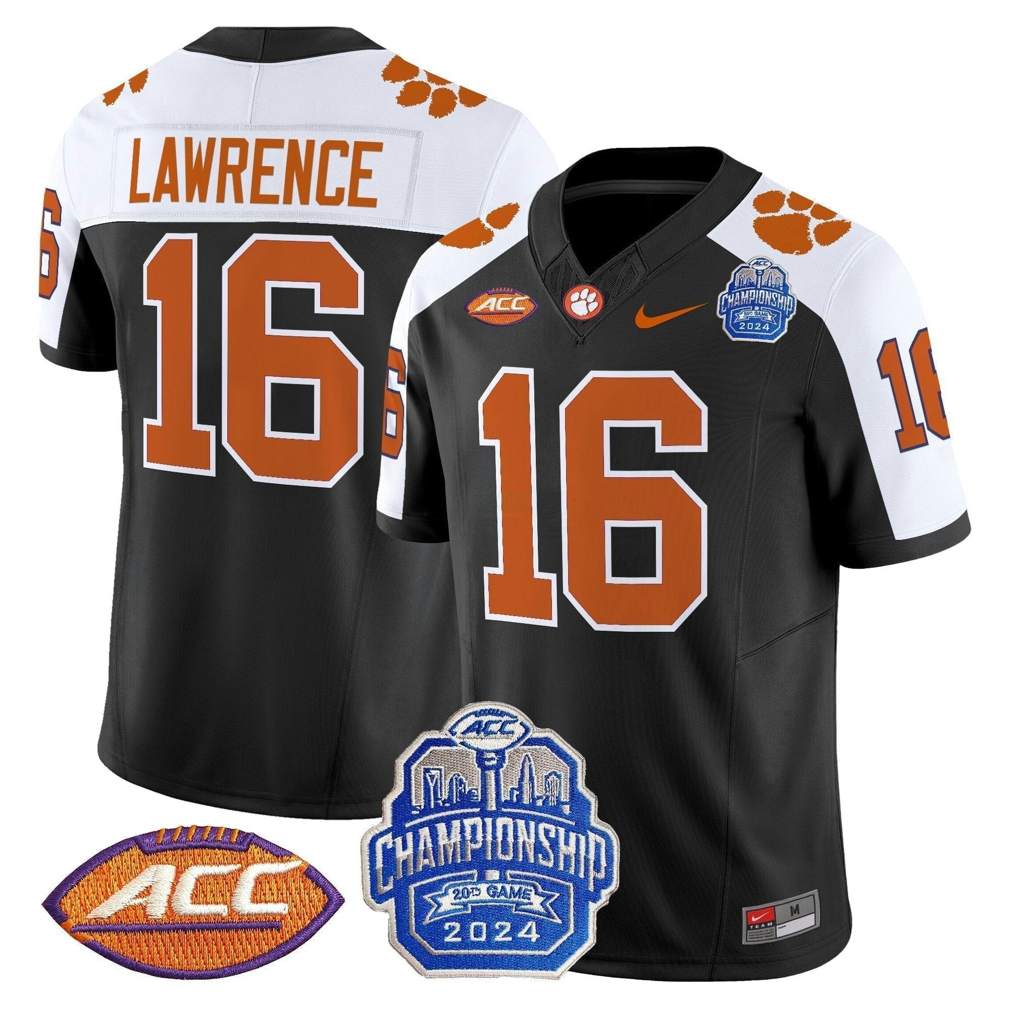 Camisa NCAA 2024 ACC Championship Patch Vapor Limited Jersey