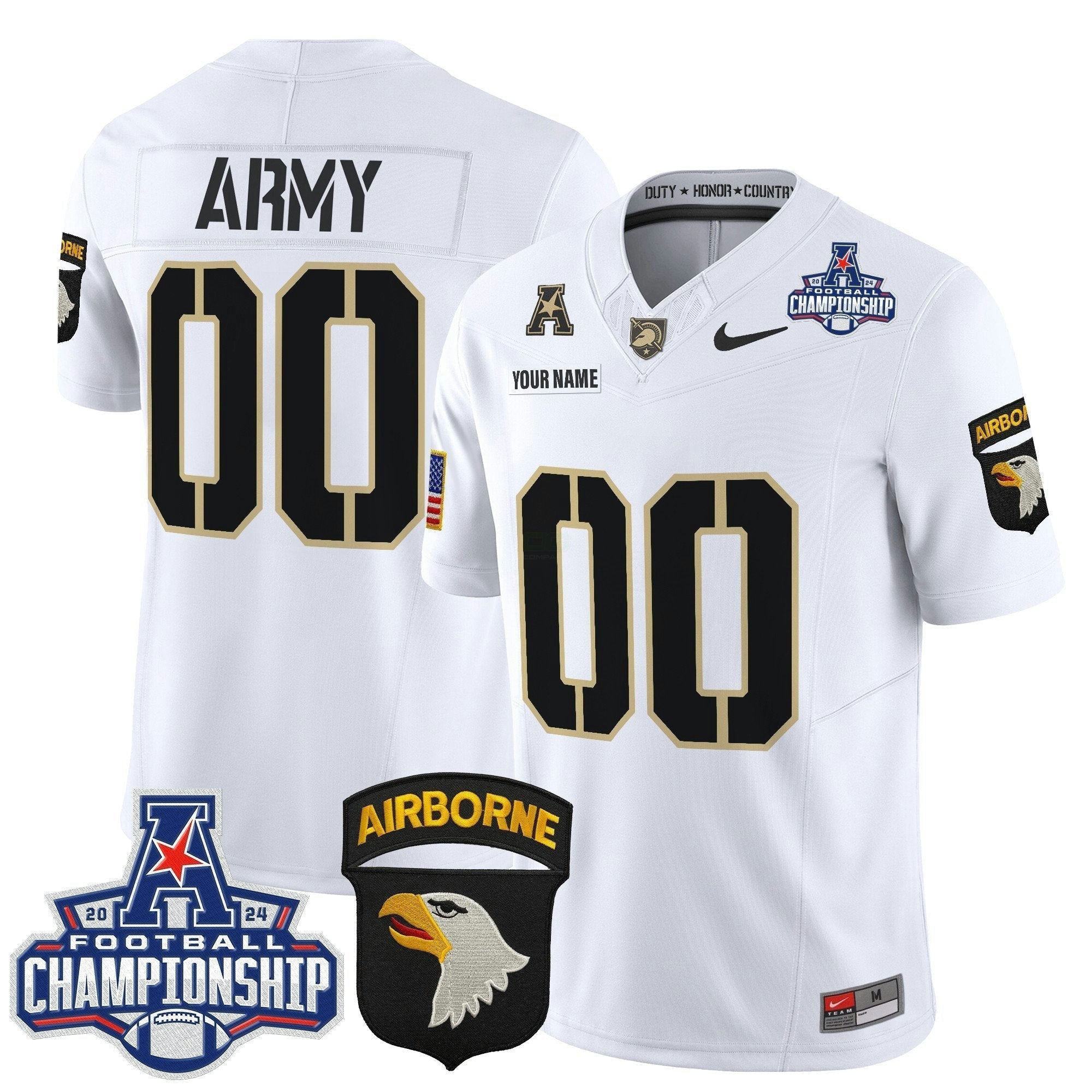 Camisa NCAA 2024 American Athletic Conference Championship Patch Vapor Limited Jersey V2