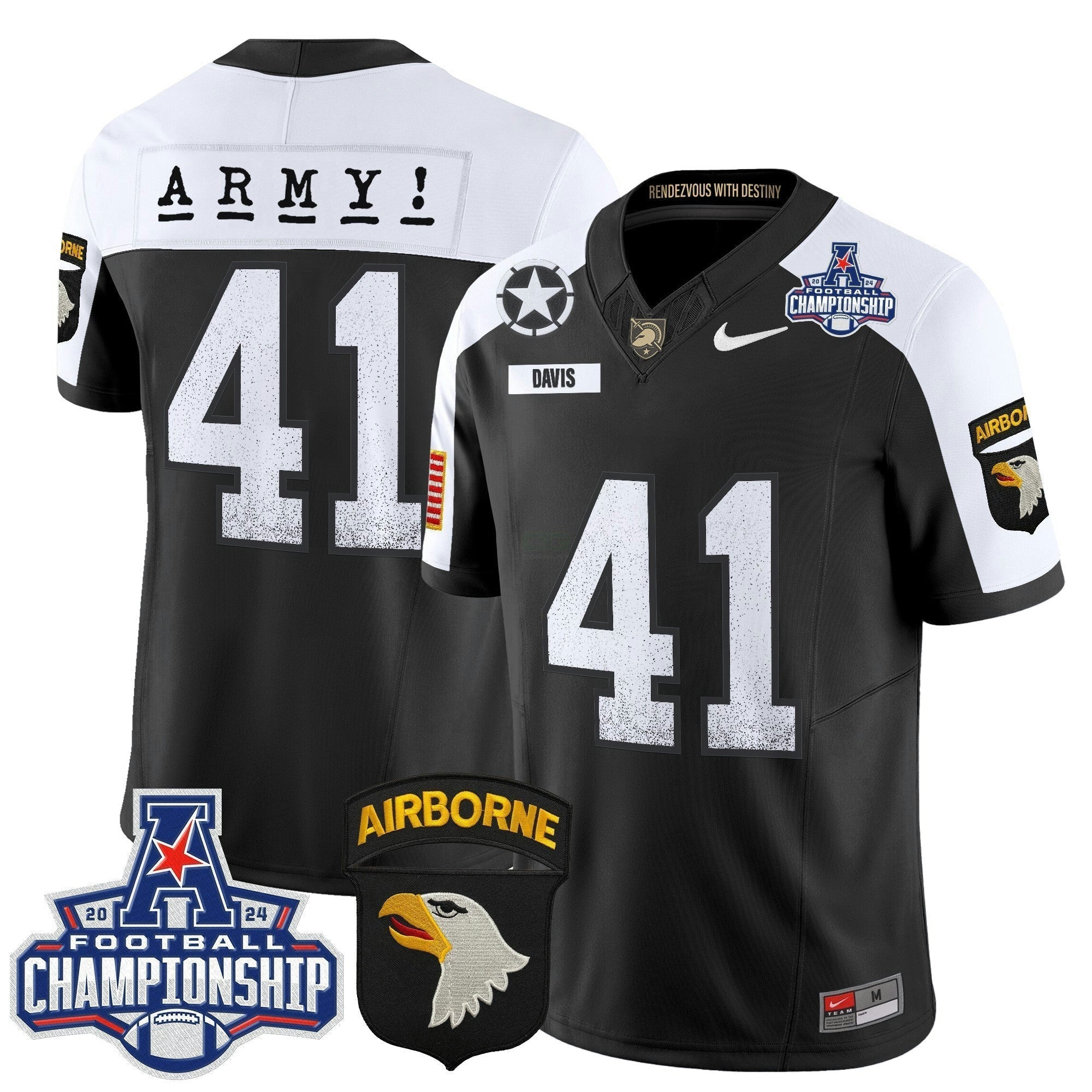 Camisa NCAA 2024 American Athletic Conference Championship Patch Vapor Limited Jersey