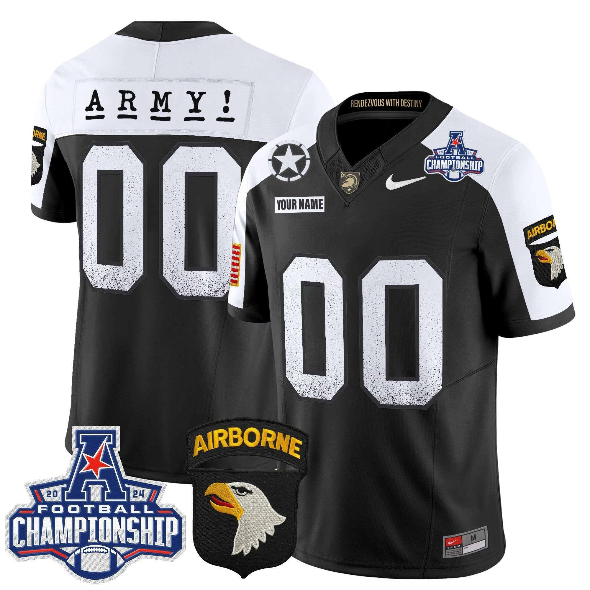 Camisa NCAA 2024 American Athletic Conference Championship Patch Vapor Limited Jersey