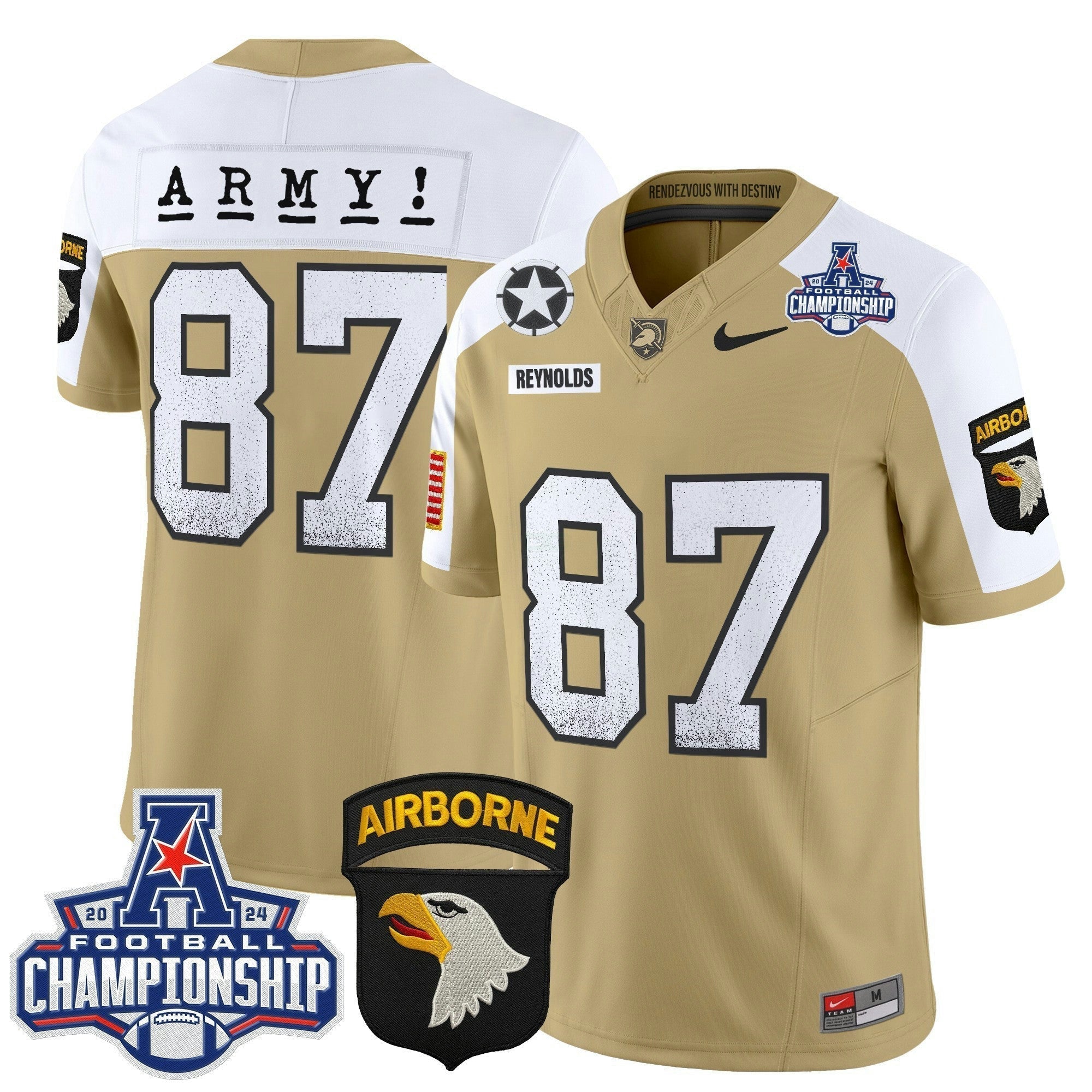 Camisa NCAA 2024 American Athletic Conference Championship Patch Vapor Limited Jersey