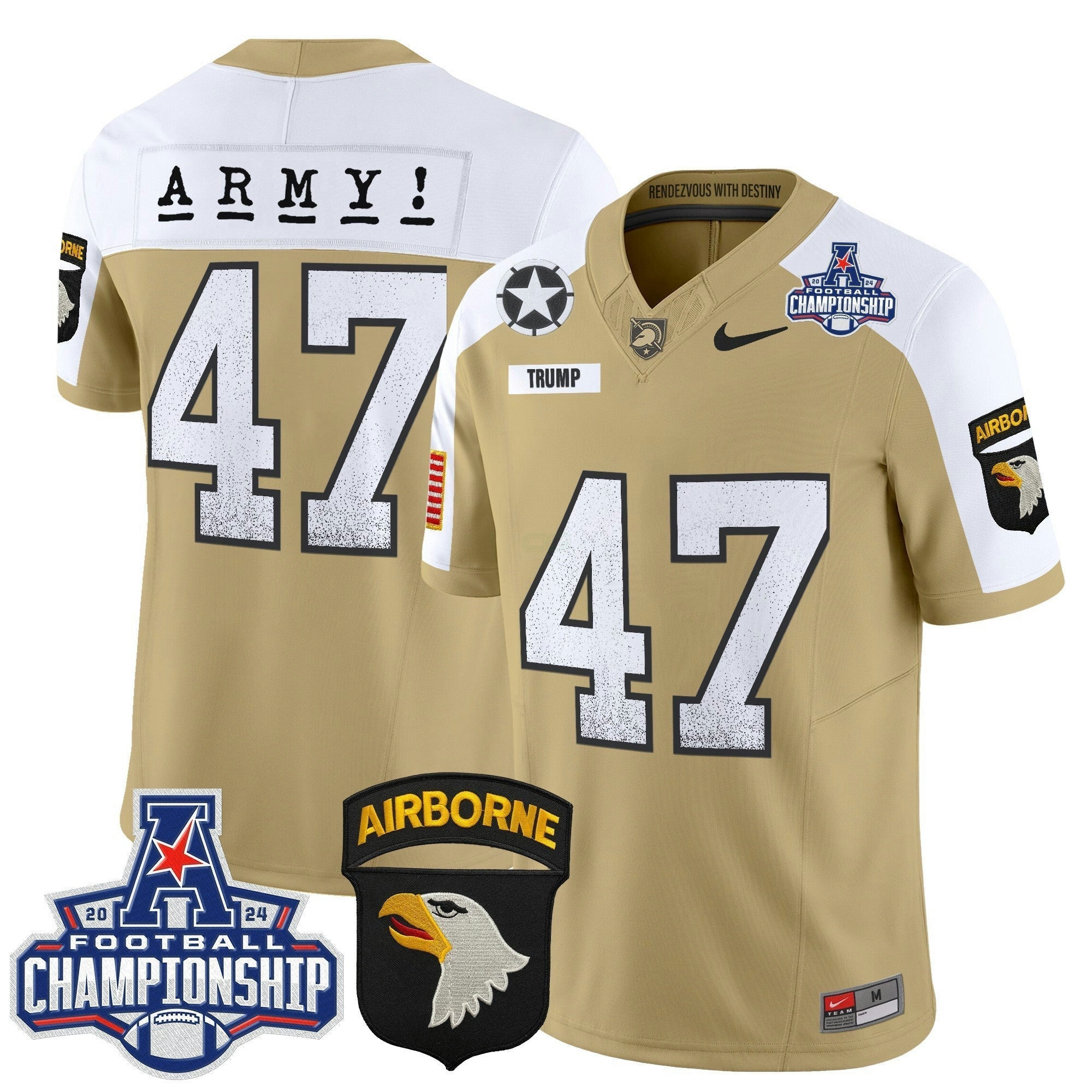 Camisa NCAA 2024 American Athletic Conference Championship Patch Vapor Limited Jersey
