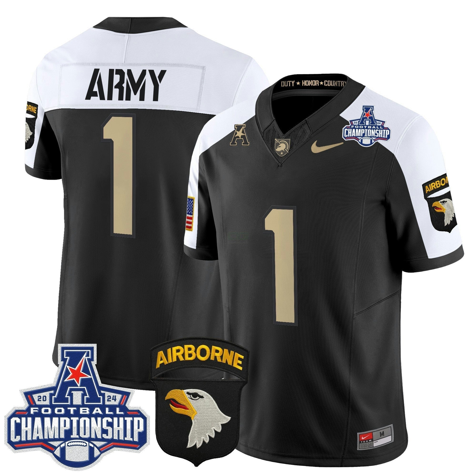 Camisa NCAA 2024 American Athletic Conference Championship Patch Vapor Limited Jersey V2