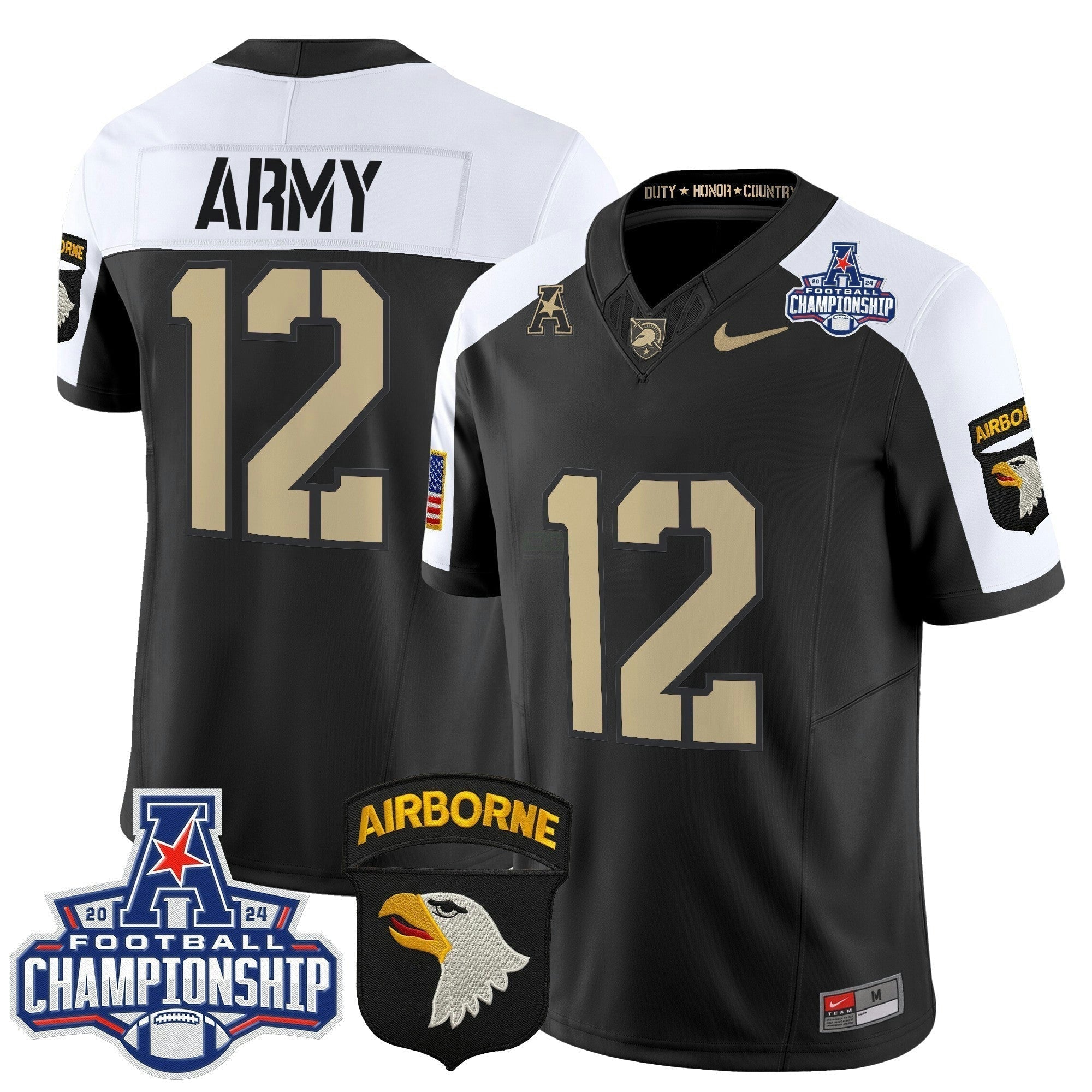Camisa NCAA 2024 American Athletic Conference Championship Patch Vapor Limited Jersey V2