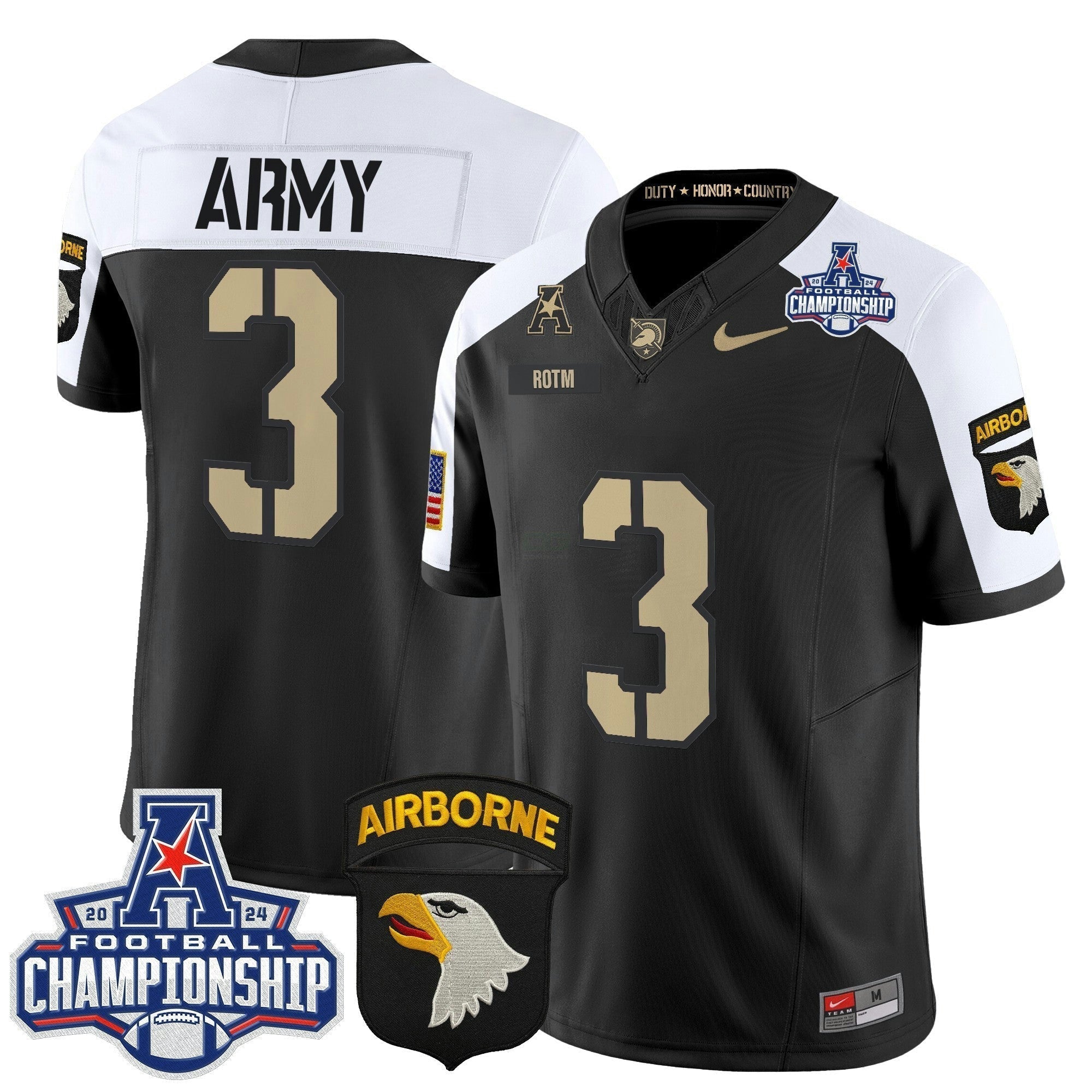 Camisa NCAA 2024 American Athletic Conference Championship Patch Vapor Limited Jersey V2