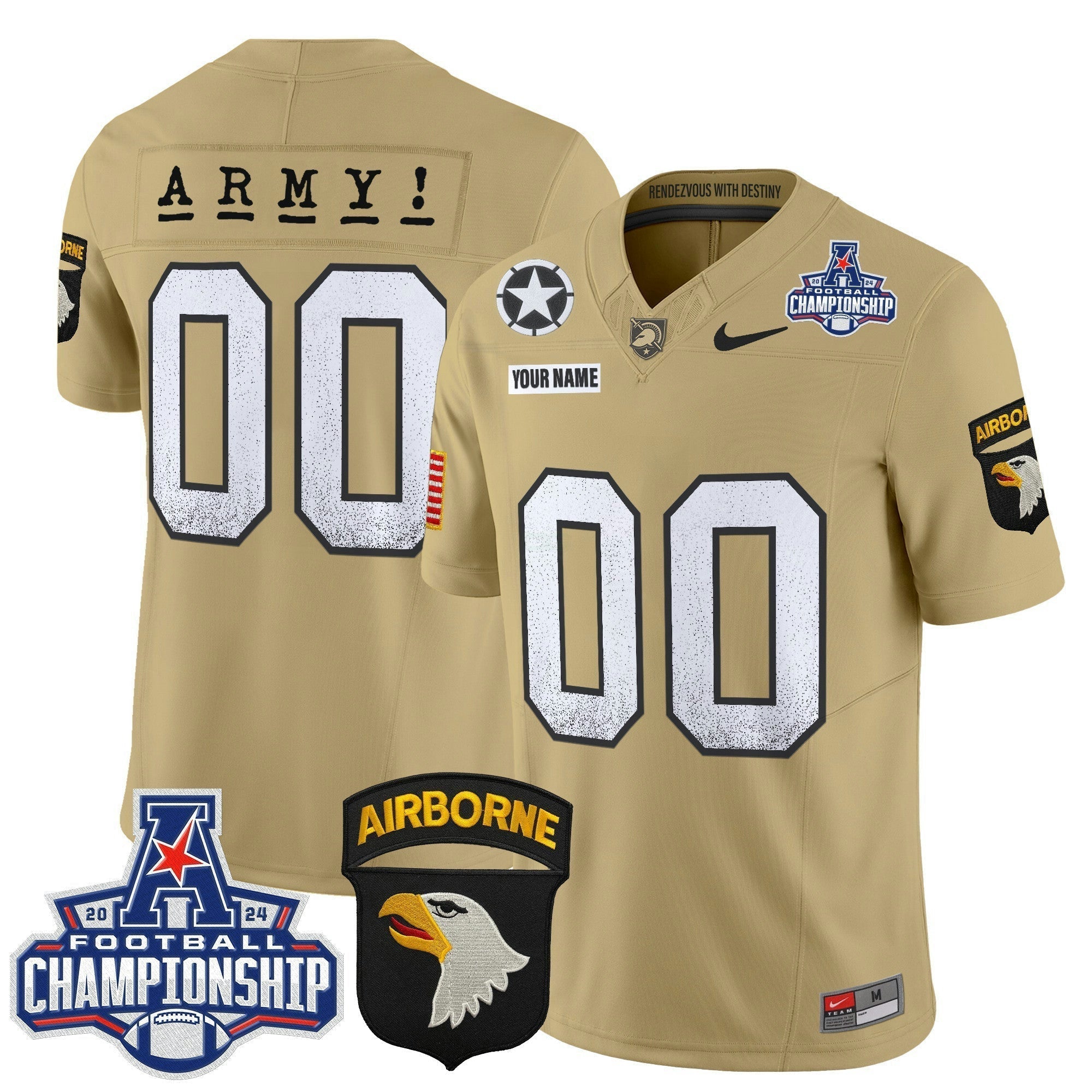 Camisa NCAA 2024 American Athletic Conference Championship Patch Vapor Limited Jersey