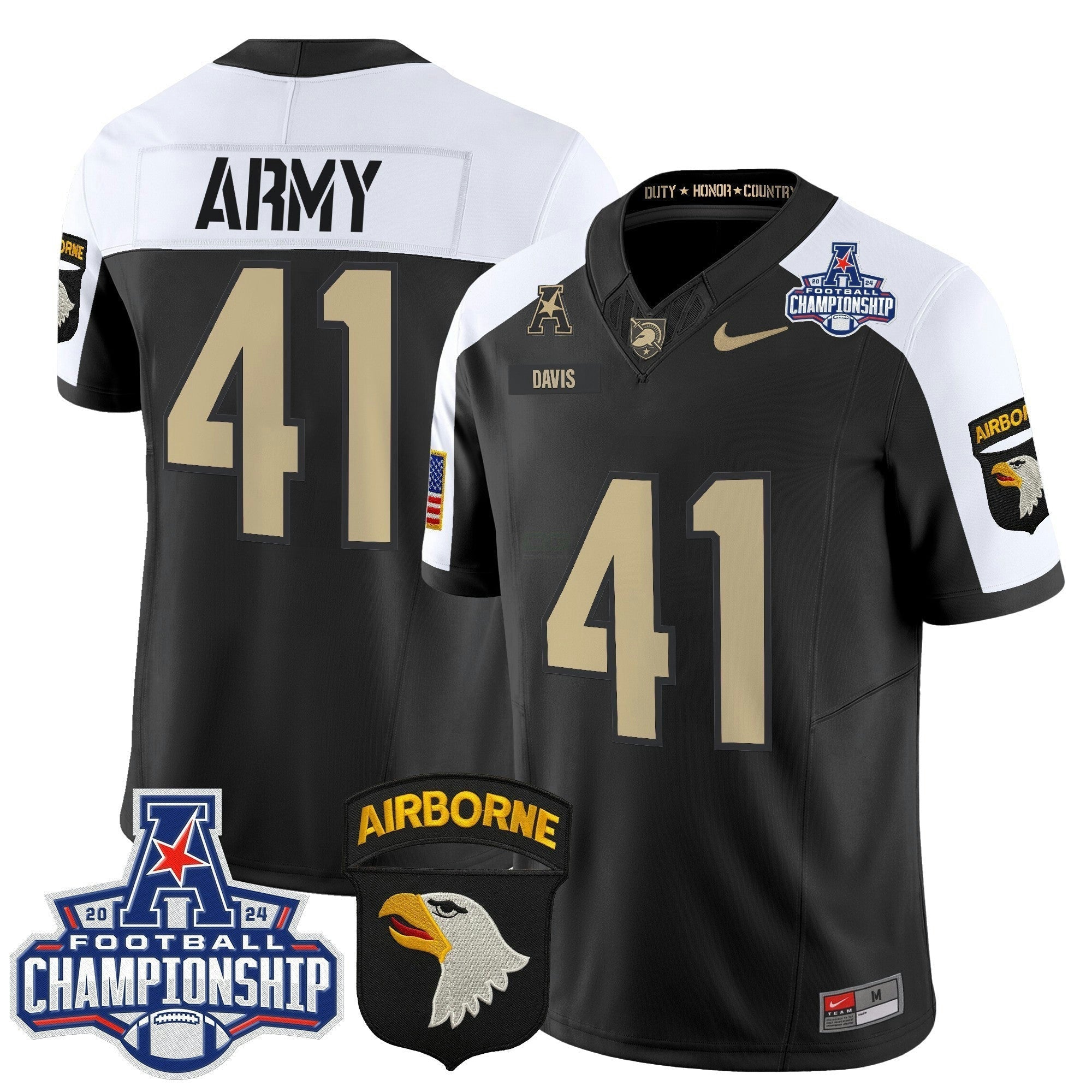 Camisa NCAA 2024 American Athletic Conference Championship Patch Vapor Limited Jersey V2