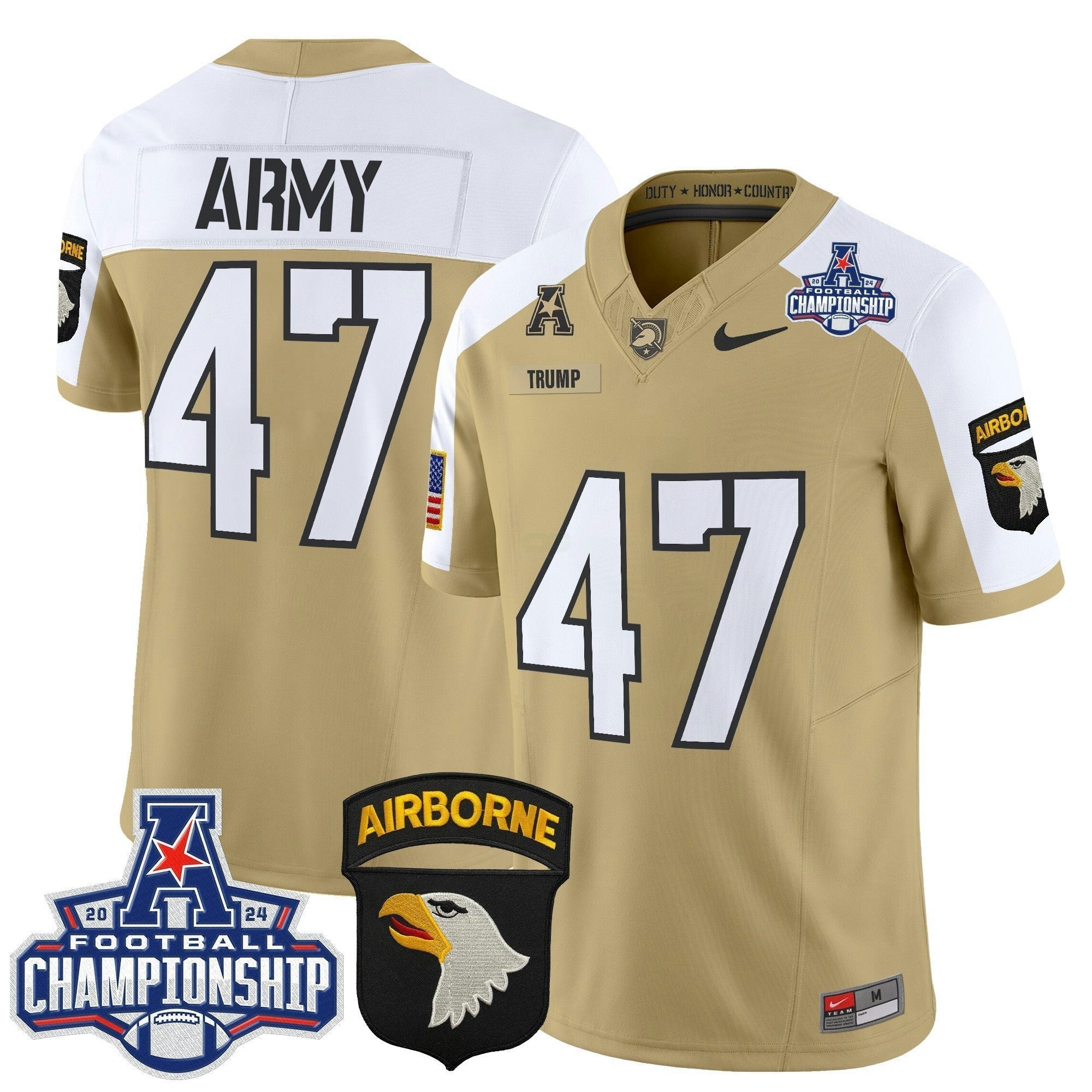 Camisa NCAA 2024 American Athletic Conference Championship Patch Vapor Limited Jersey V2