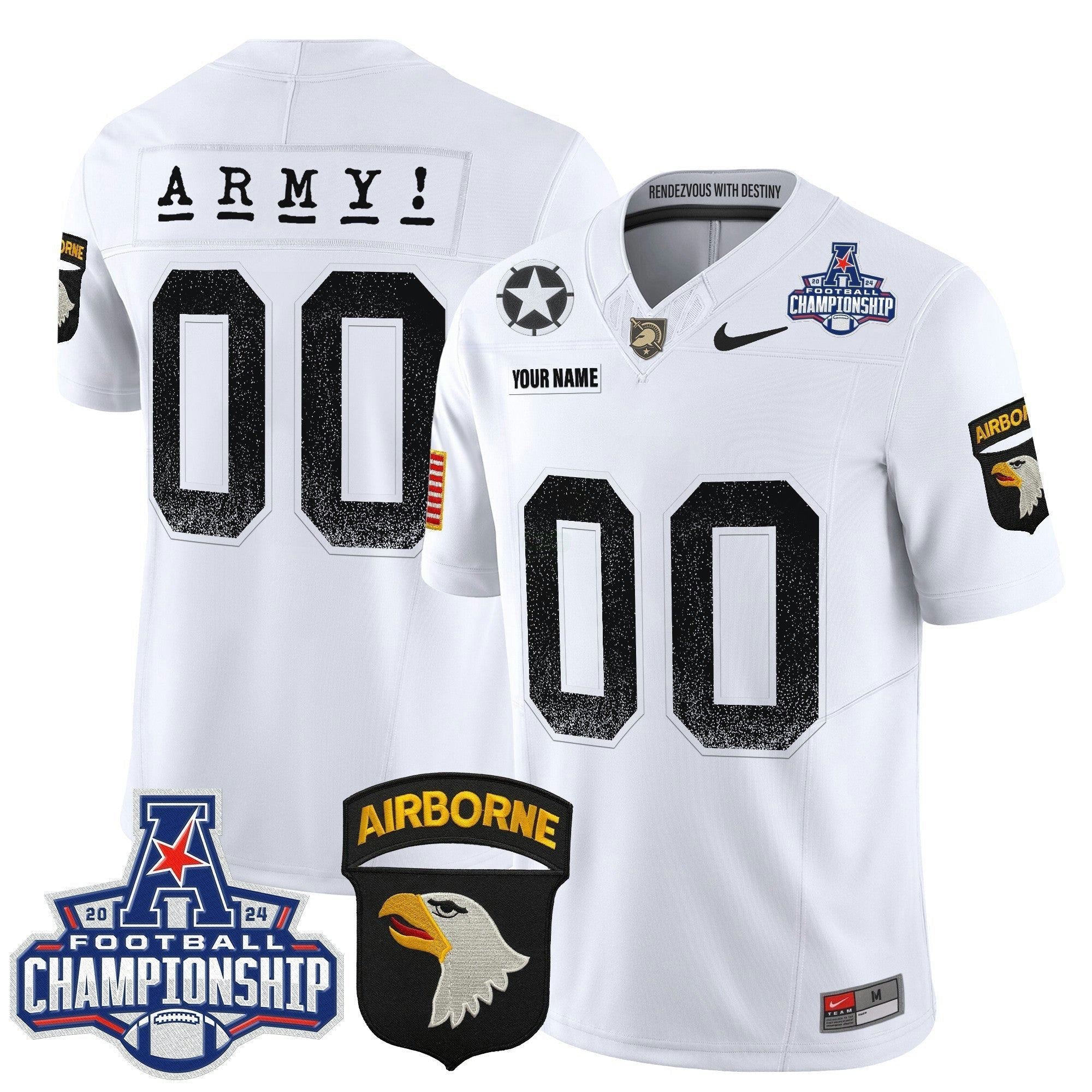 Camisa NCAA 2024 American Athletic Conference Championship Patch Vapor Limited Jersey
