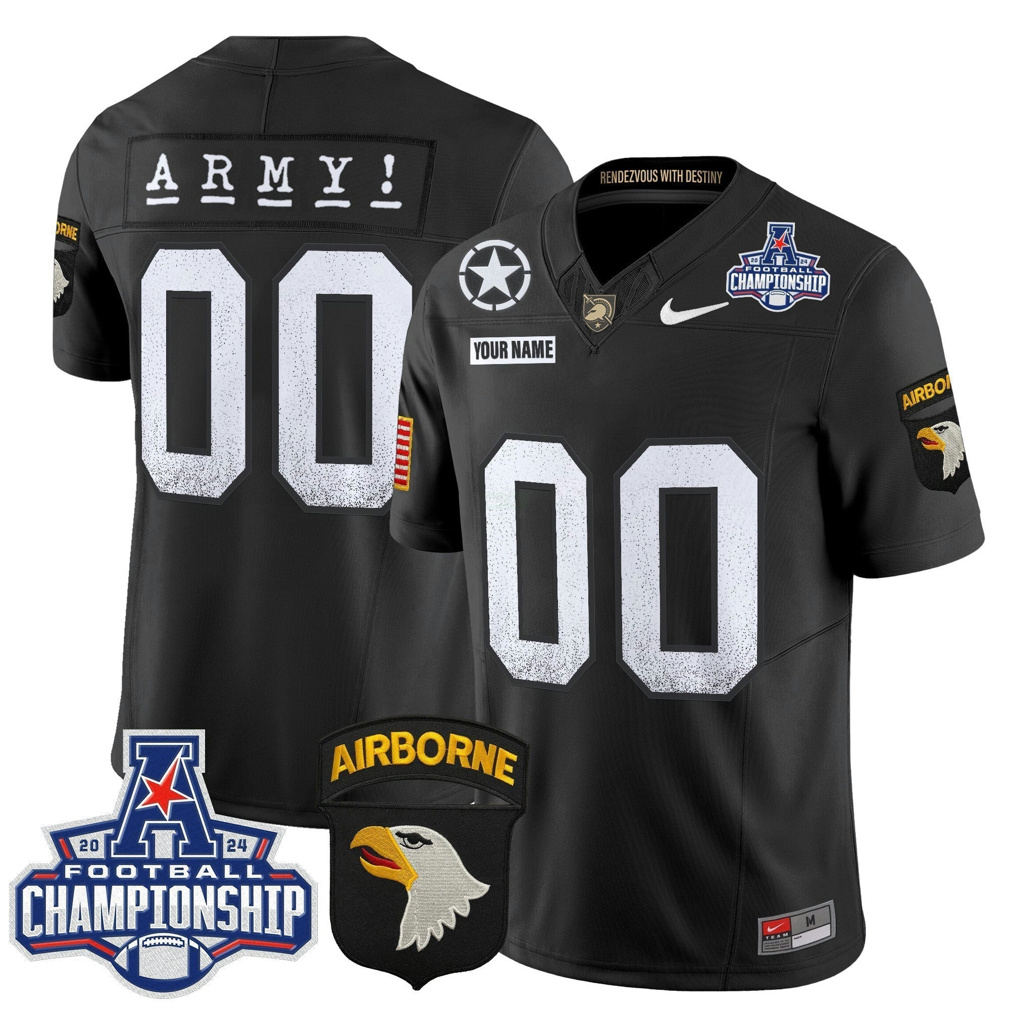 Camisa NCAA 2024 American Athletic Conference Championship Patch Vapor Limited Jersey