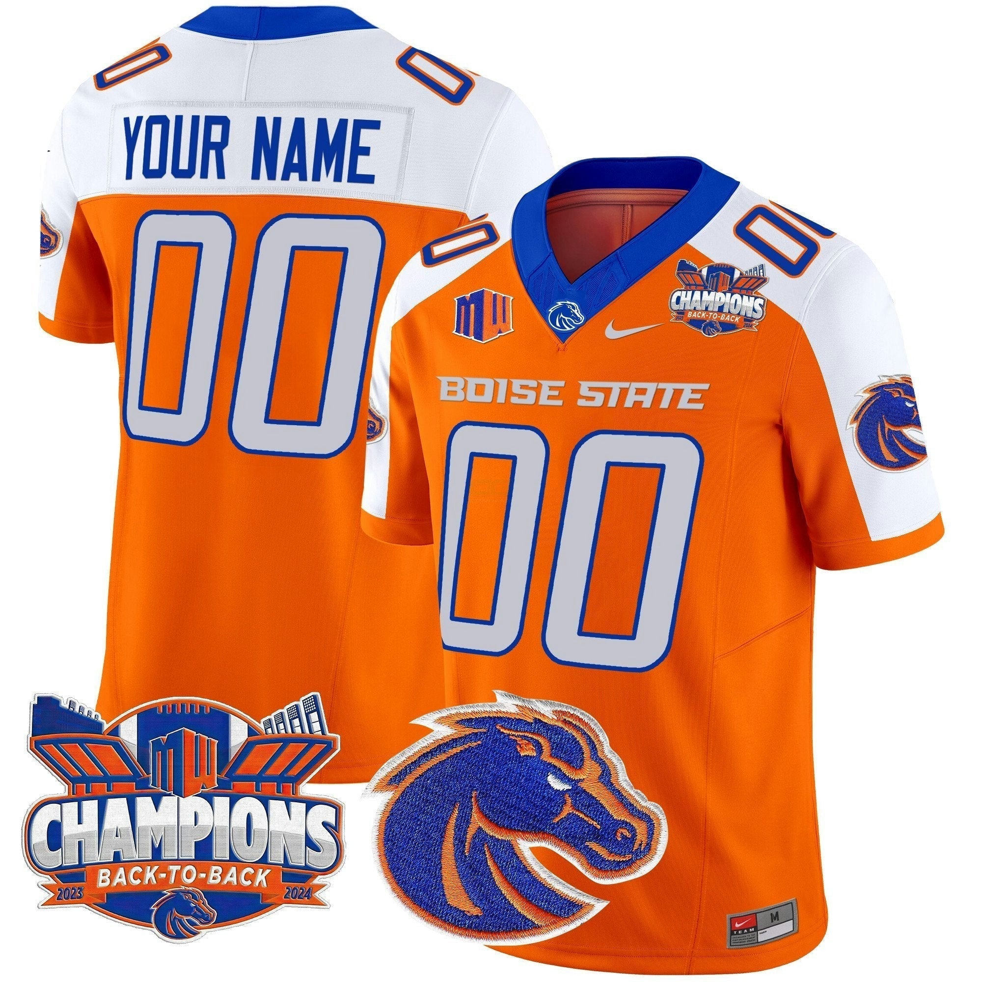 Camisa NCAA 2024 Back To Back Champions Vapor Limited Jersey