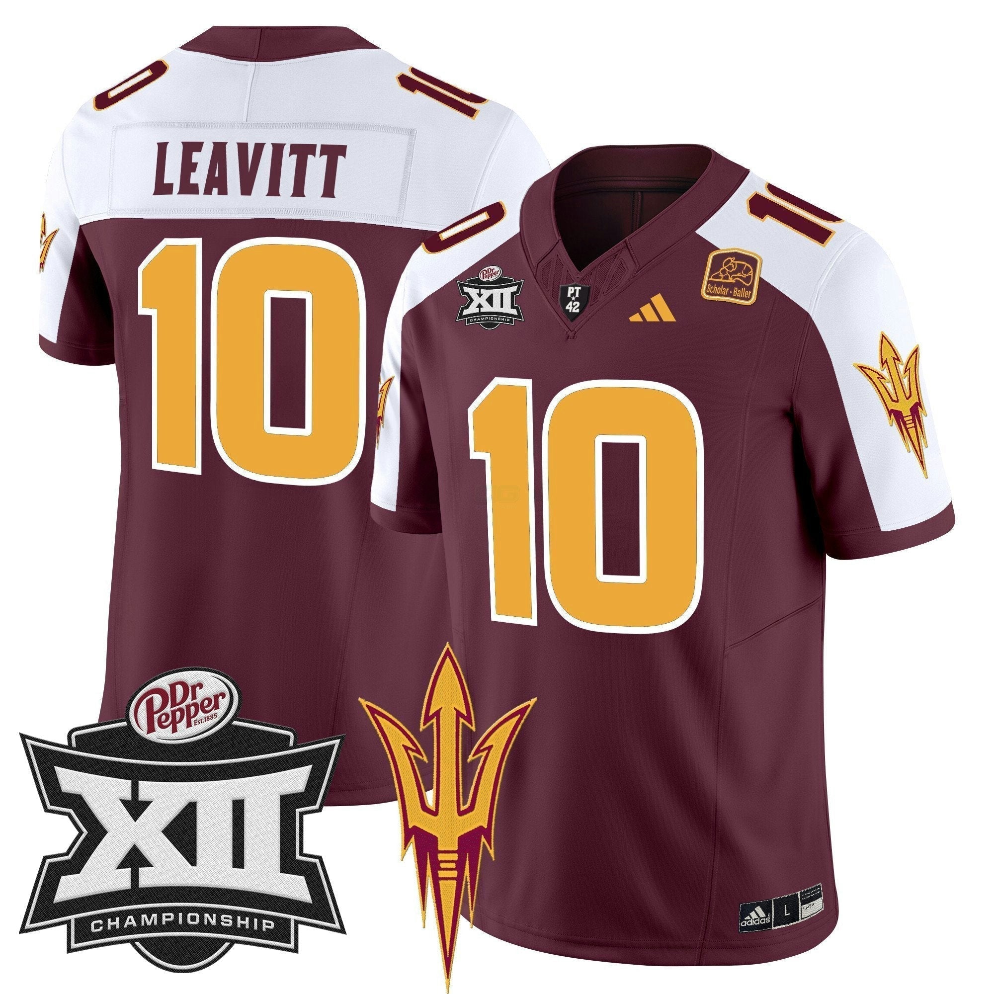 Camisa NCAA 2024 Big 12 Championship Patch Vapor Limited Jersey