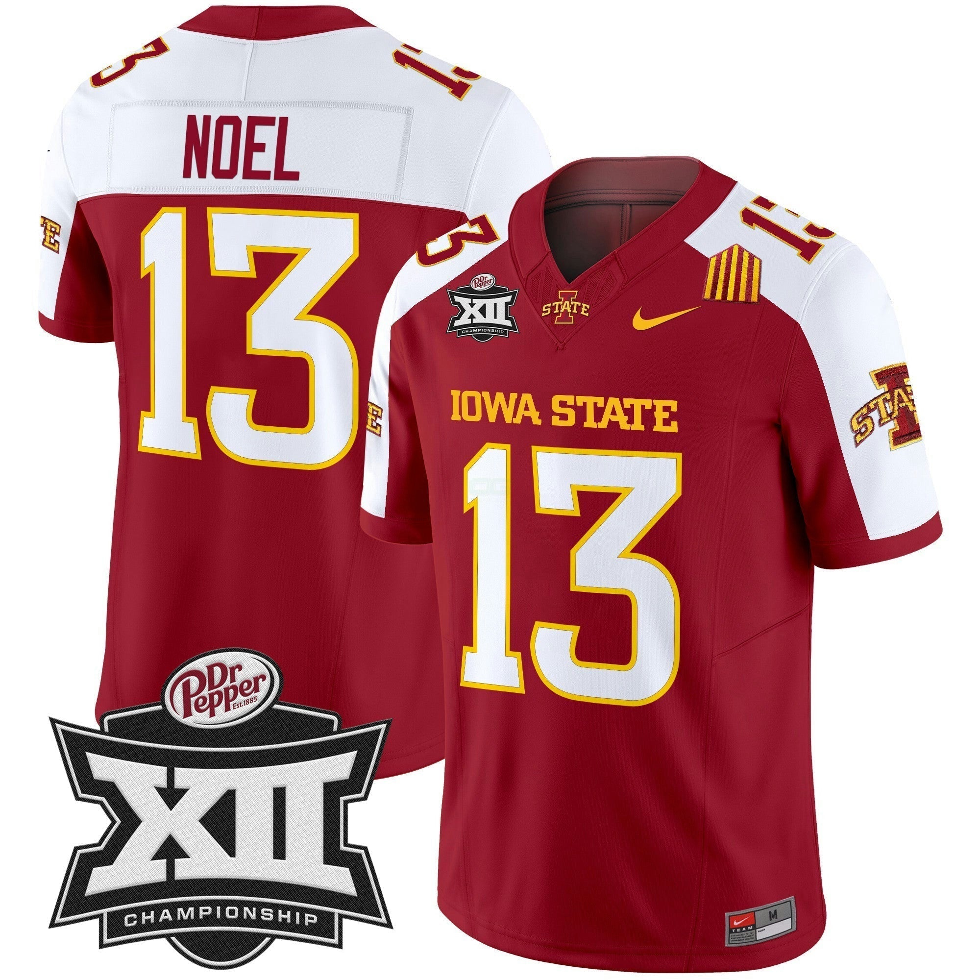 Camisa NCAA 2024 Big 12 Championship Patch Vapor Limited Jersey
